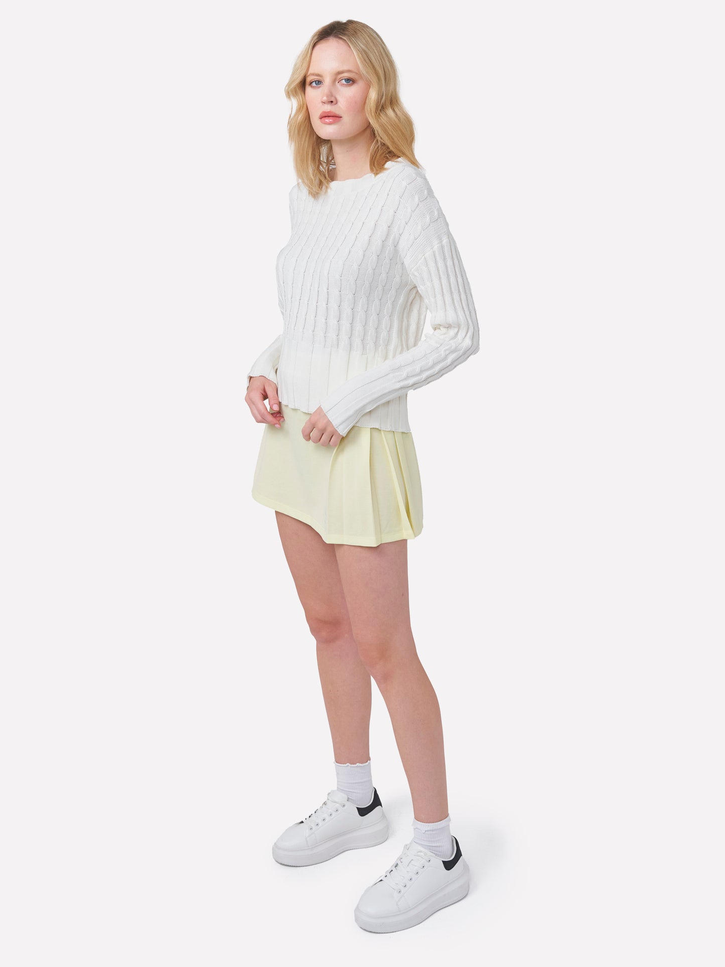 Cable Crew Neck Jumper