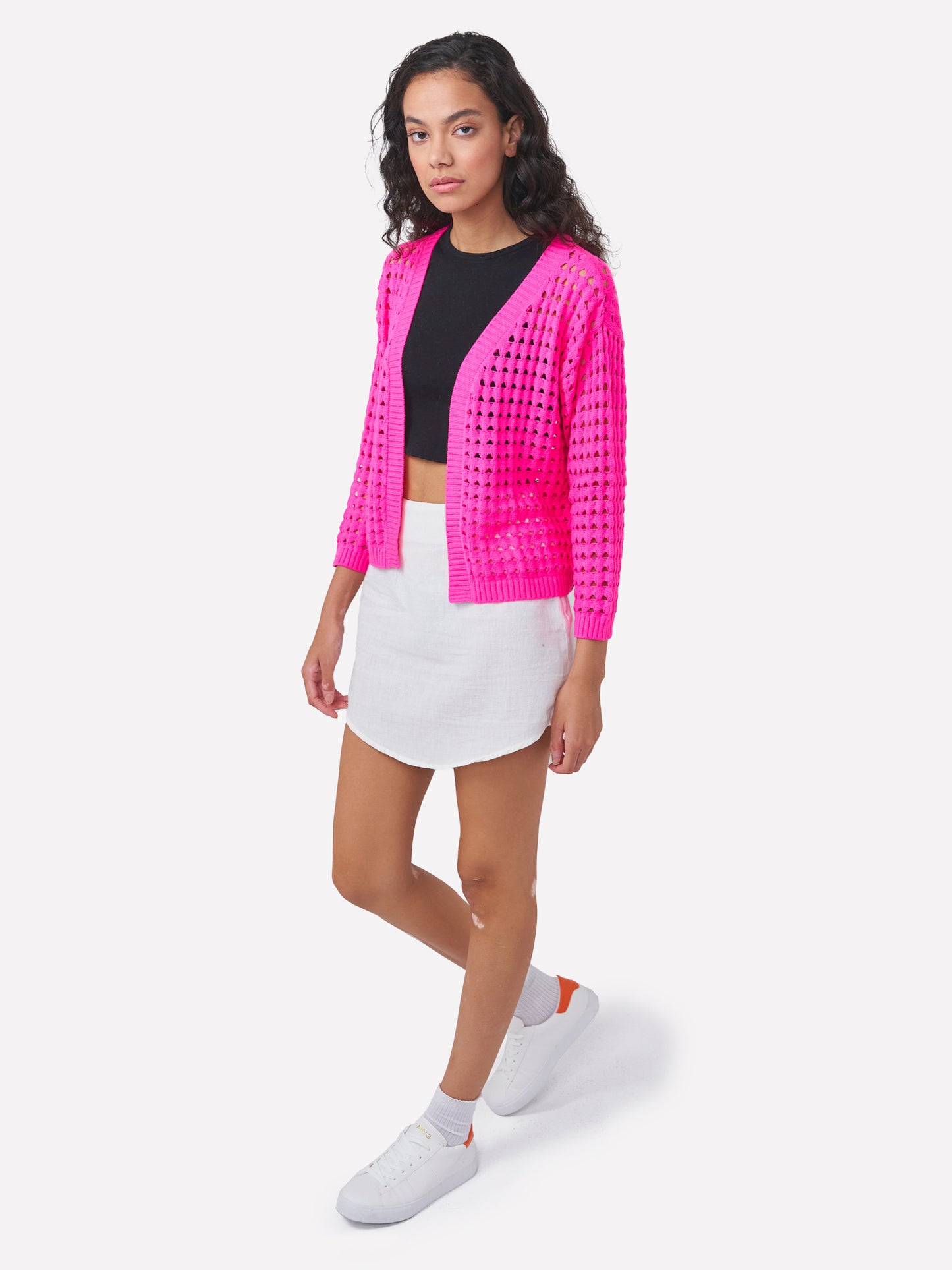Pointelle Cardigan