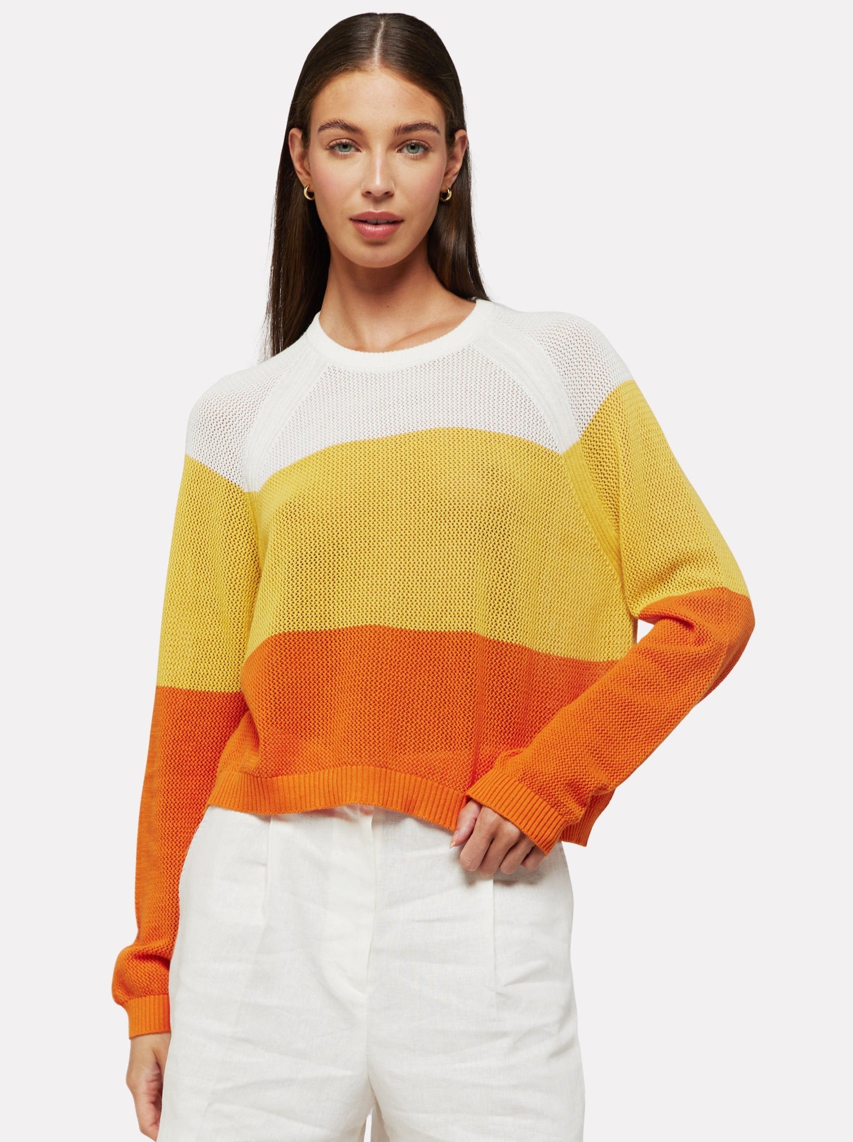 Halle Open-Stitch Knit