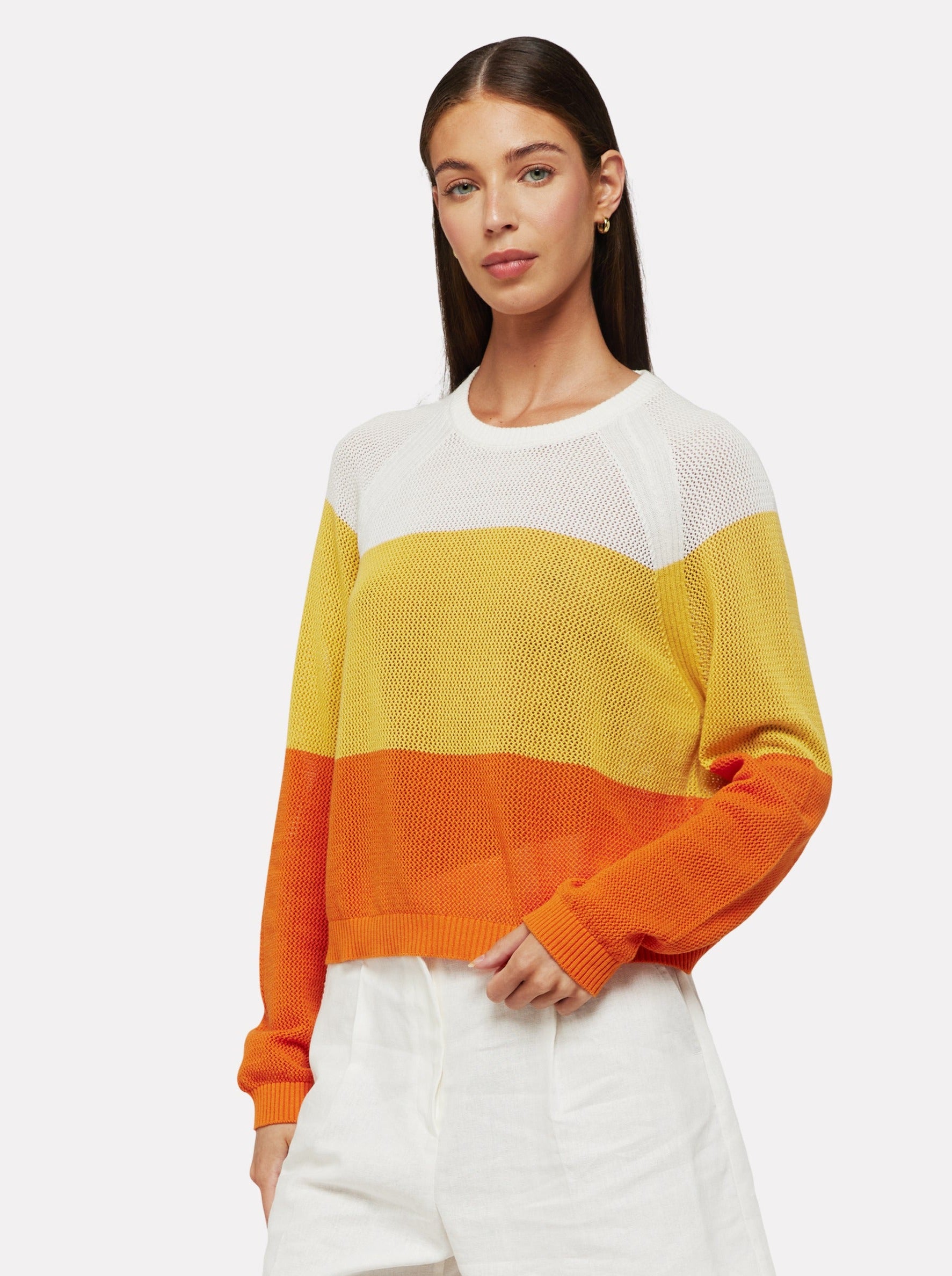 Halle Open-Stitch Knit