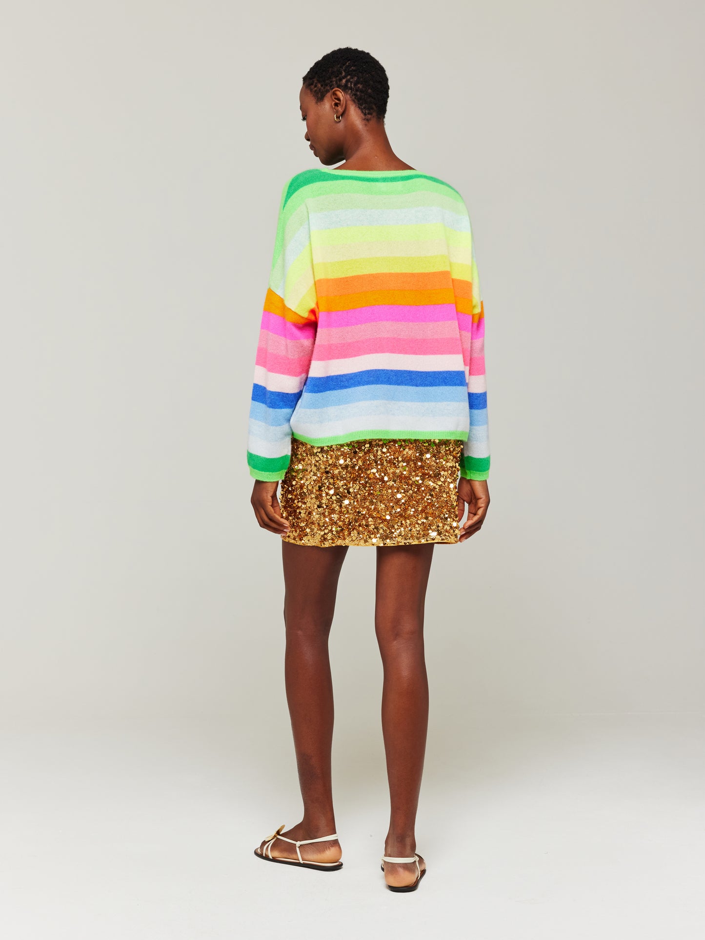 Doris Stripe Cashmere Jumper