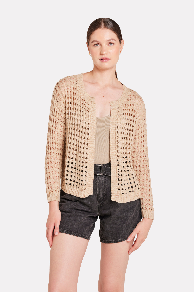 POINTELLE OPEN CARDI