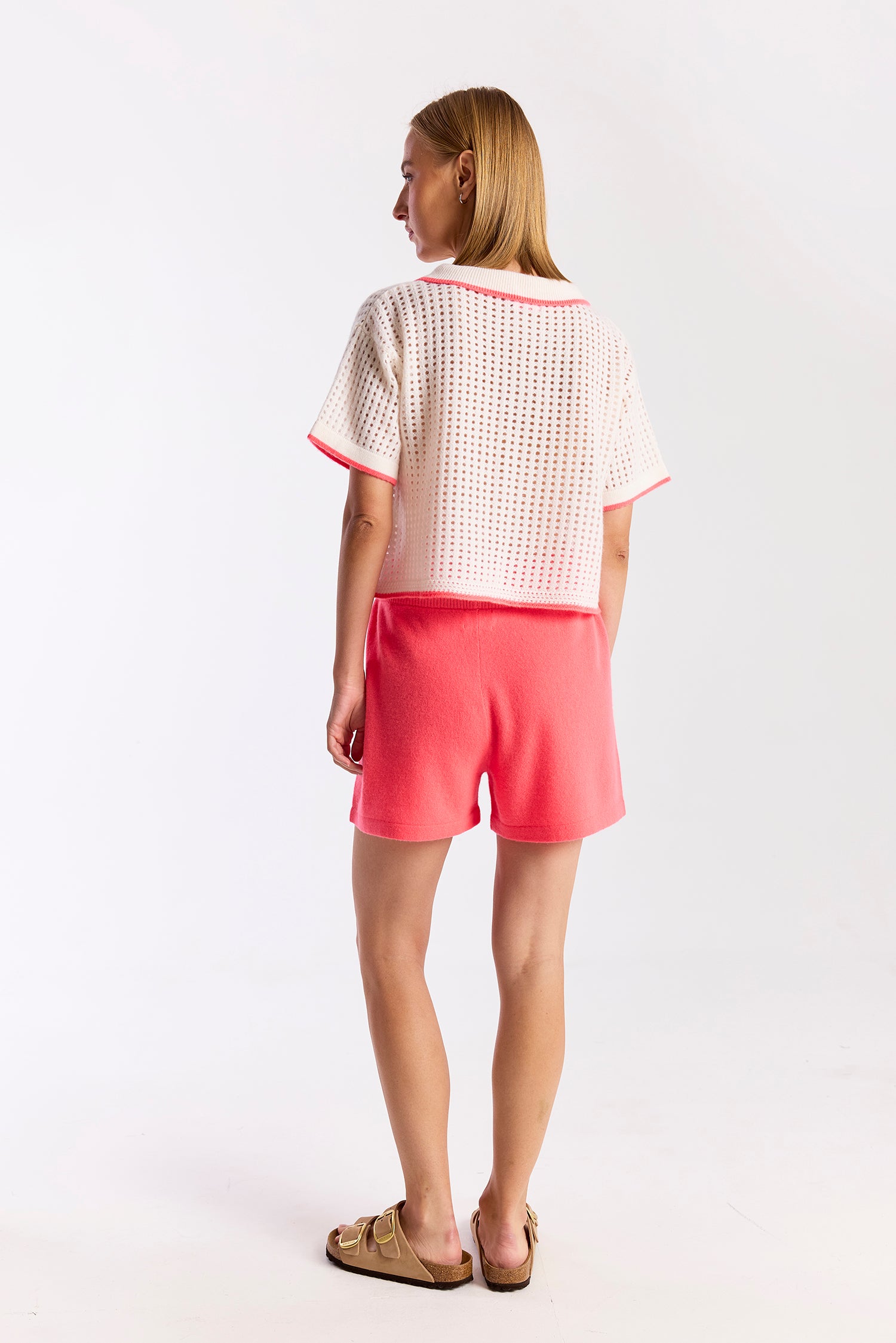 SHORT SLEEVE CASHMERE JACKET