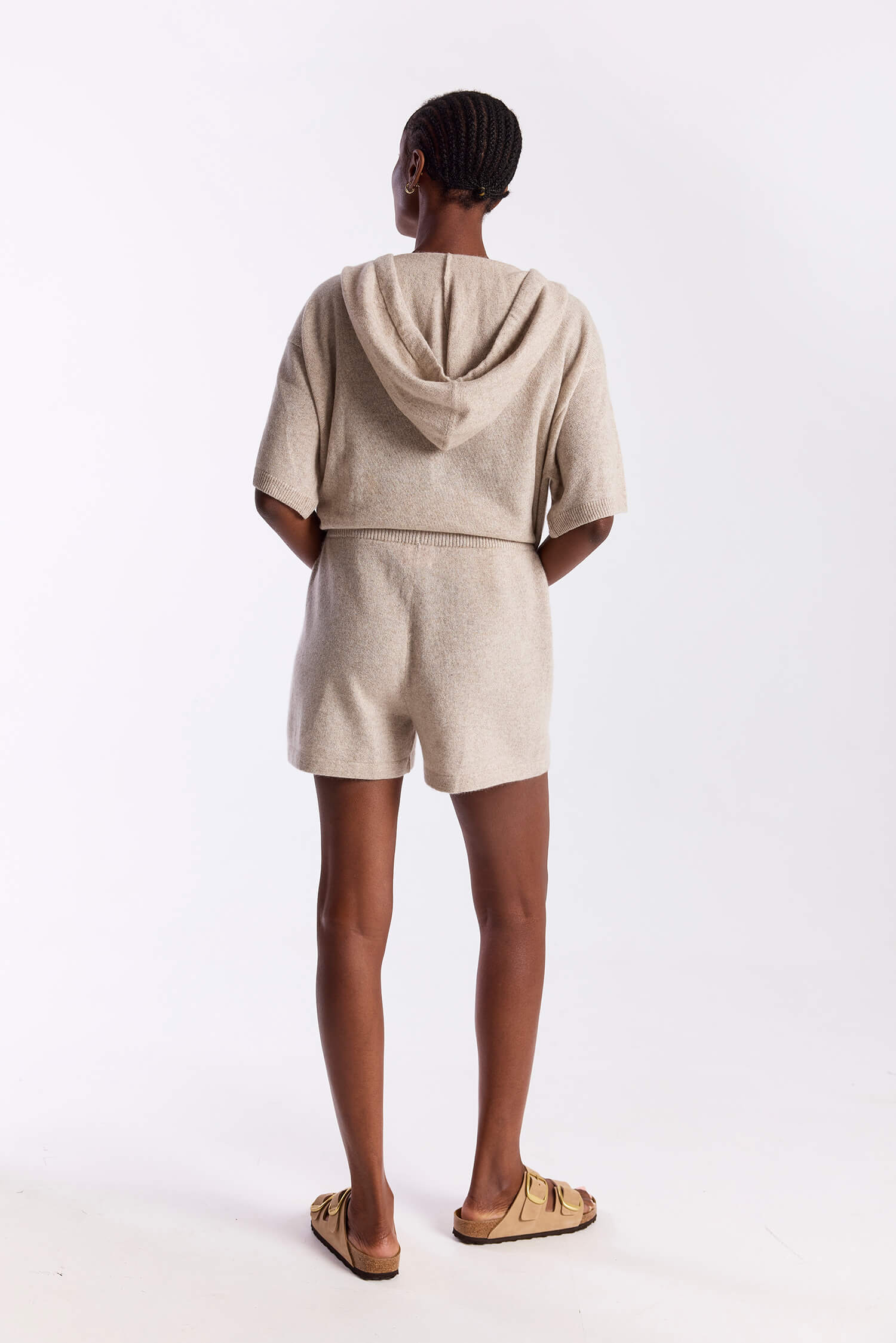 BERMUDA CASHMERE SHORTS