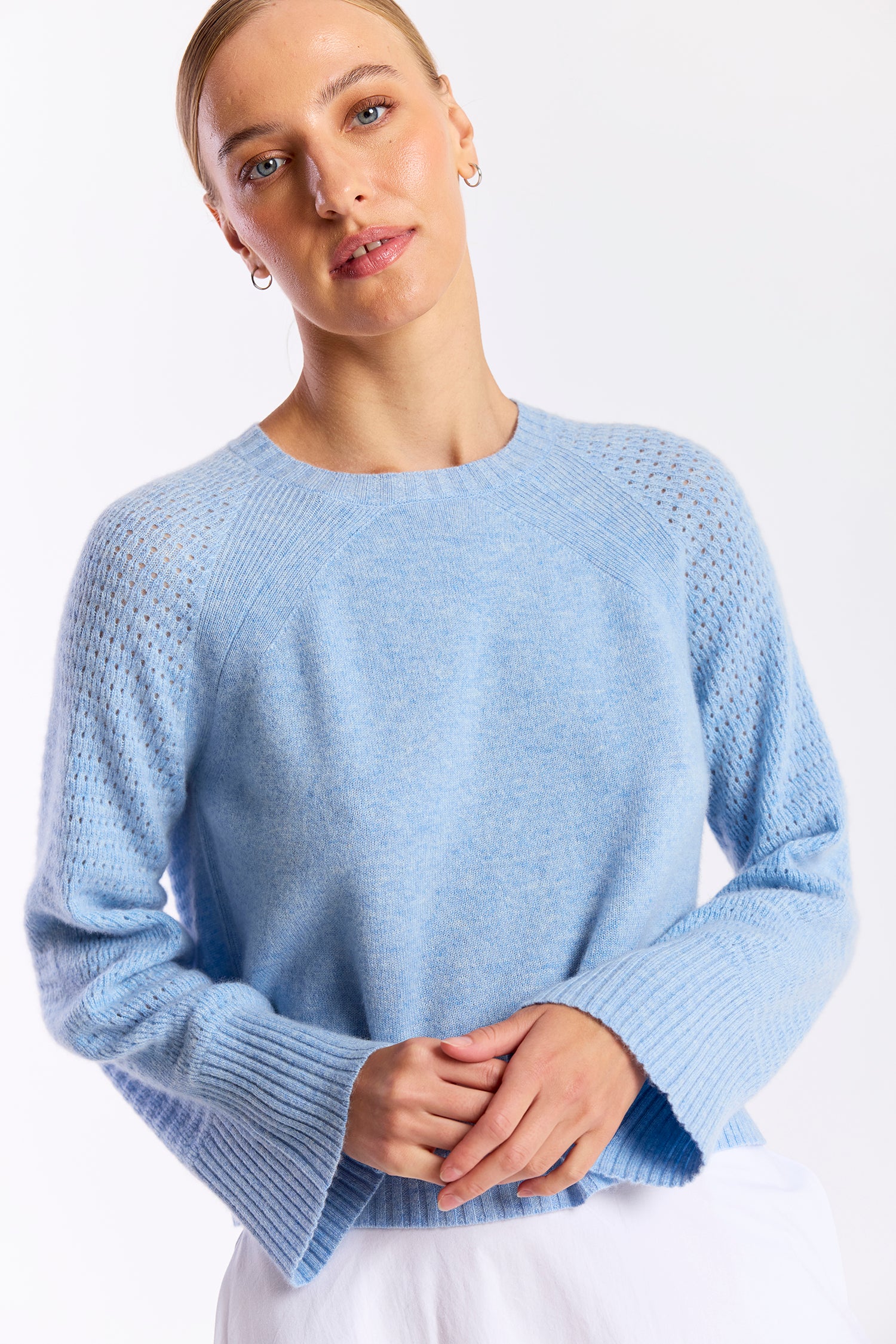 NATALIE POINTELLE CASHMERE CREW