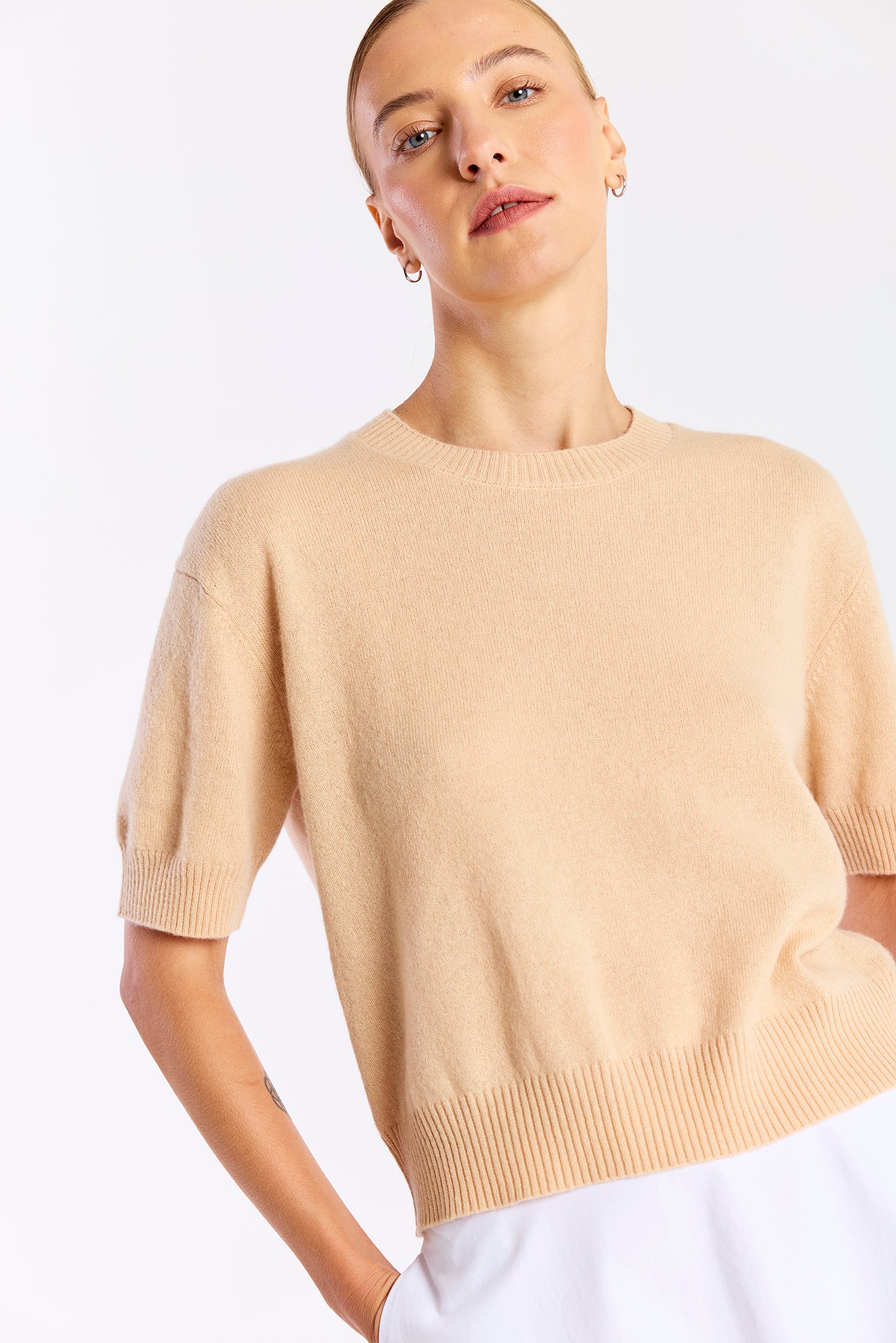 VICKY CASHMERE TEE