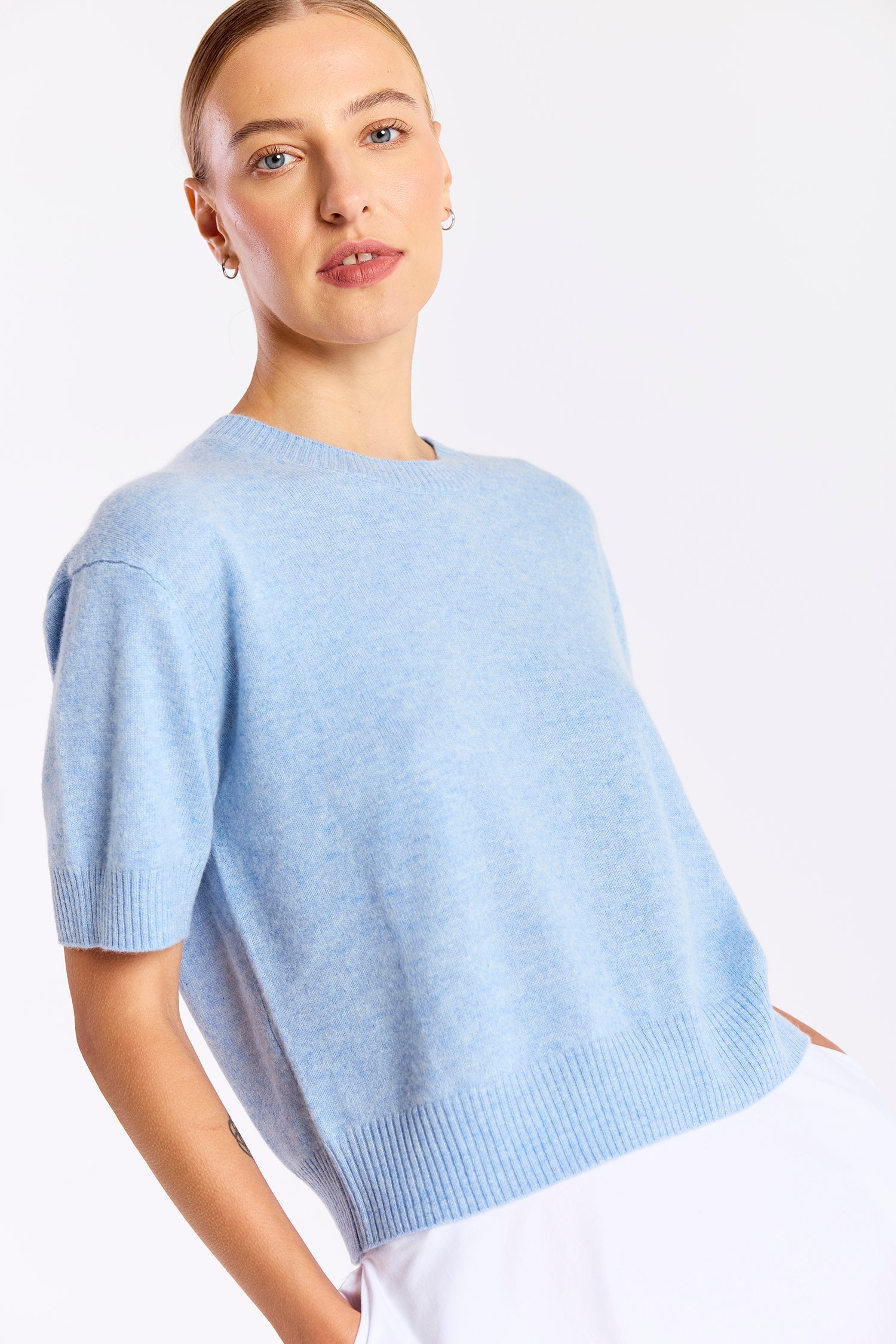 VICKY CASHMERE TEE