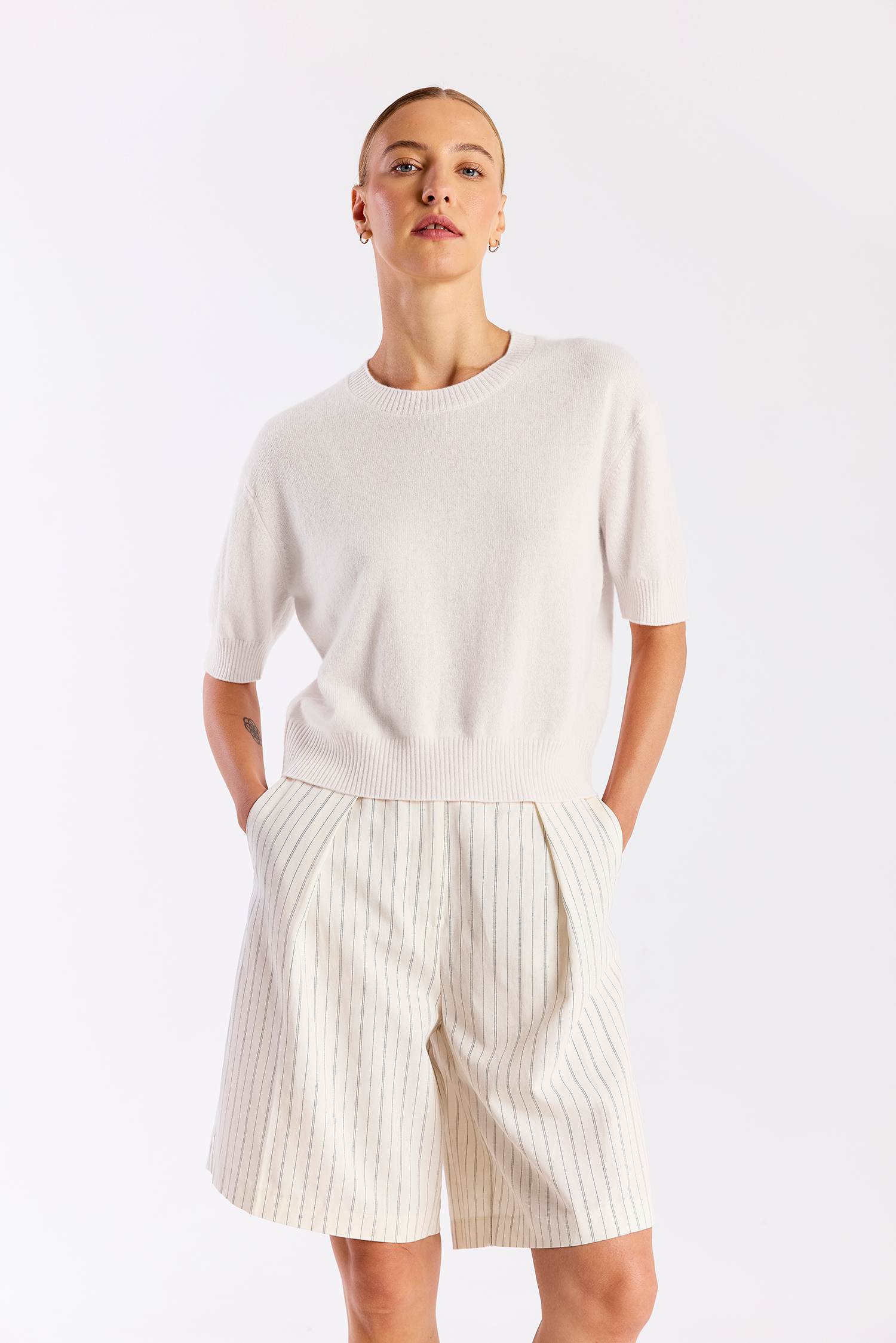 VICKY CASHMERE TEE