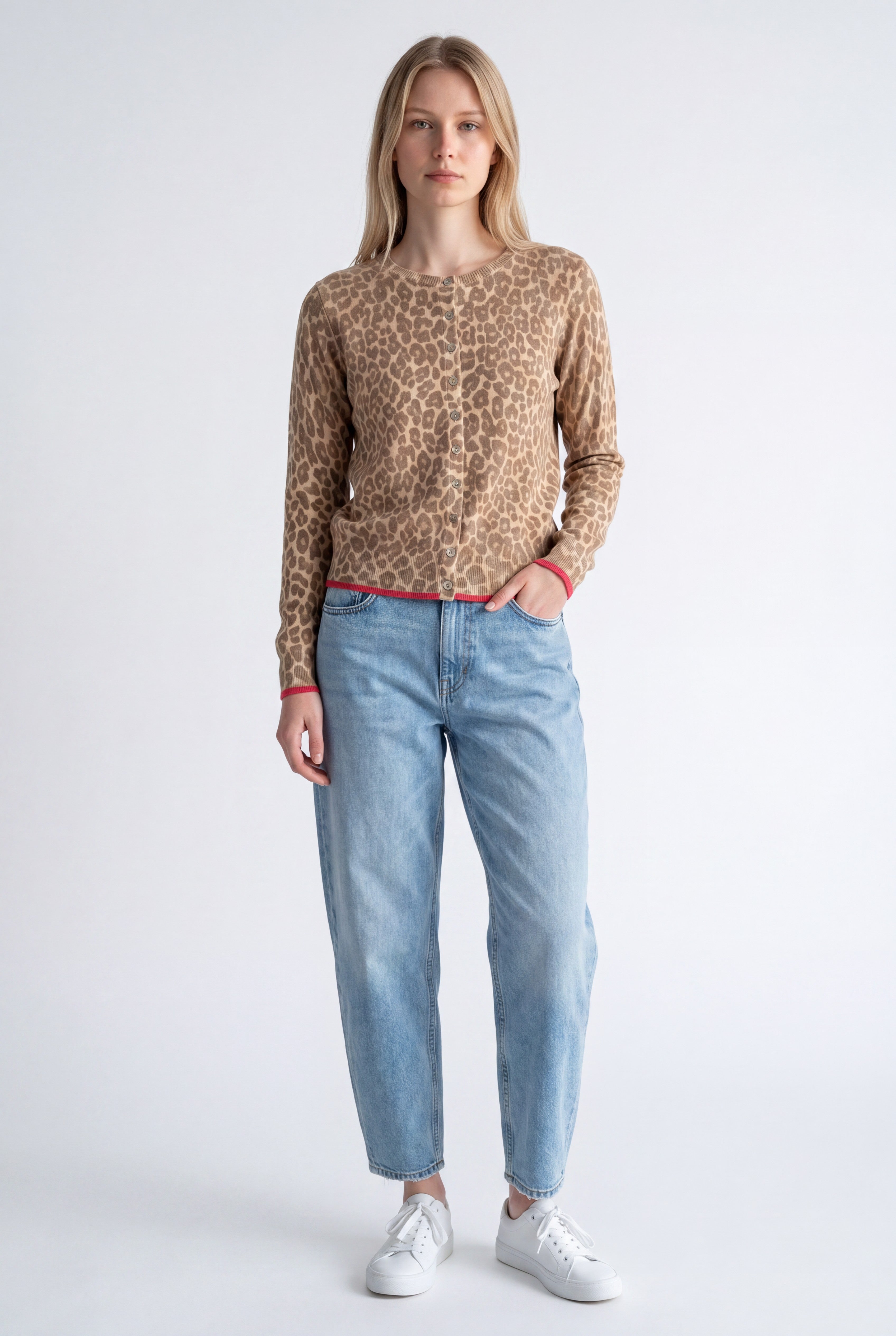 LYRA LEOPARD CARDI