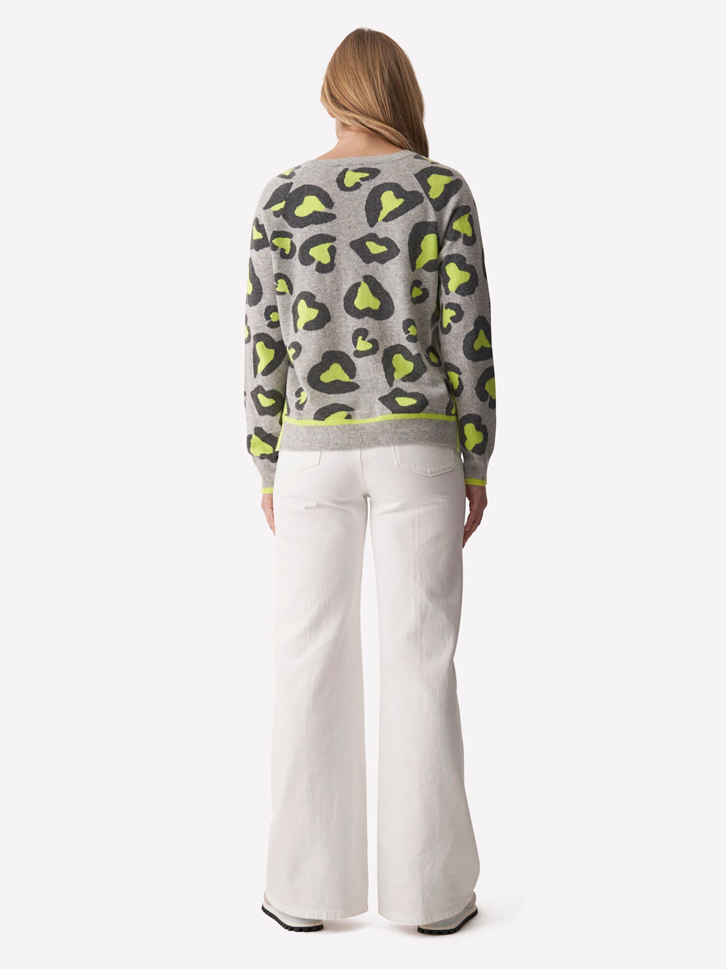 Lucy Leopard Crew Neck Jumper
