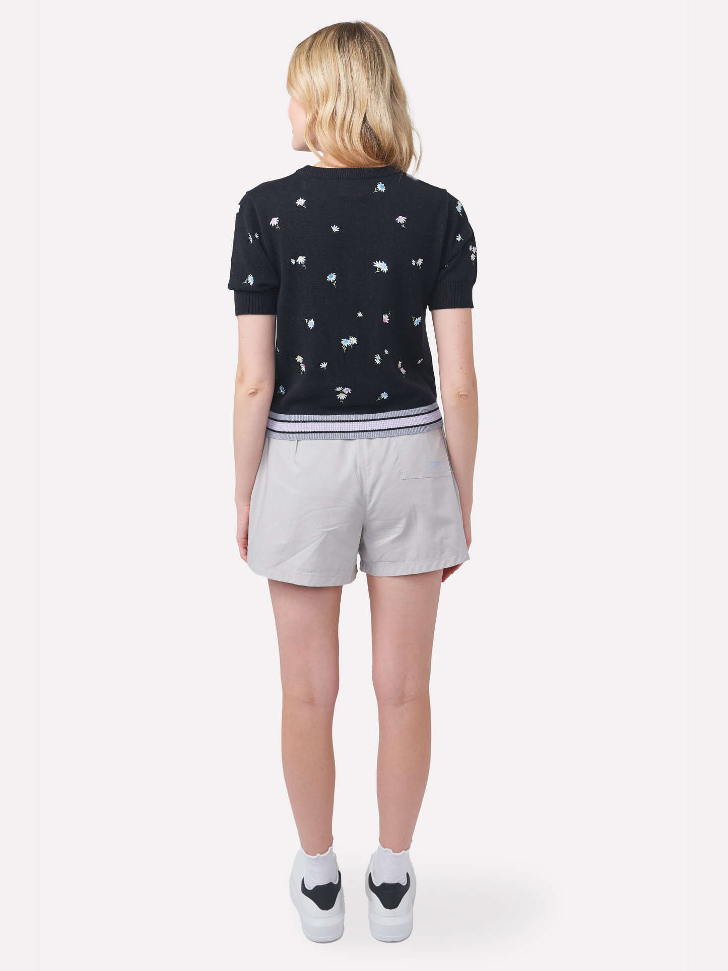 Embroidered Floral T-shirt