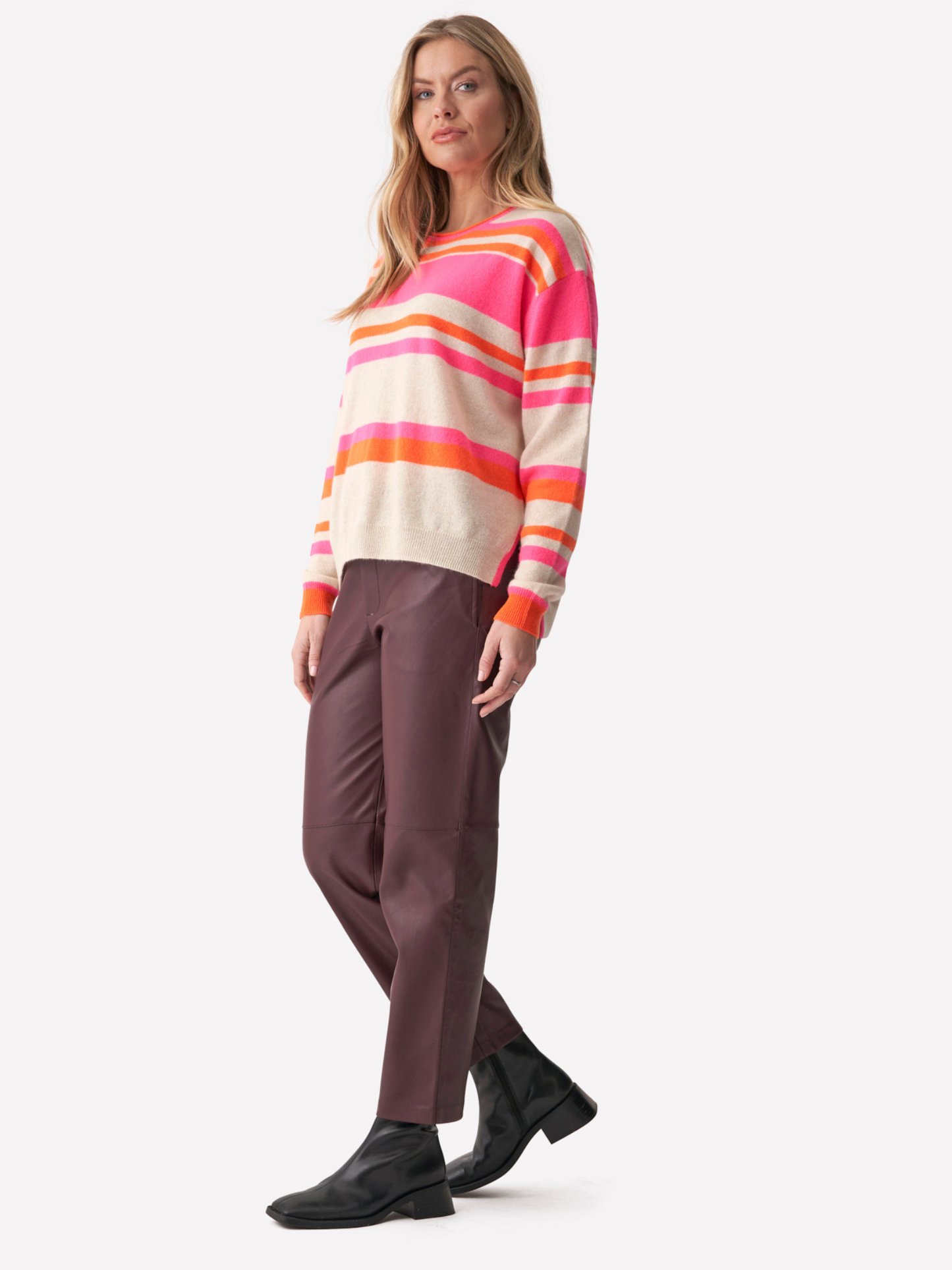Tora Stripe Crew Jumper