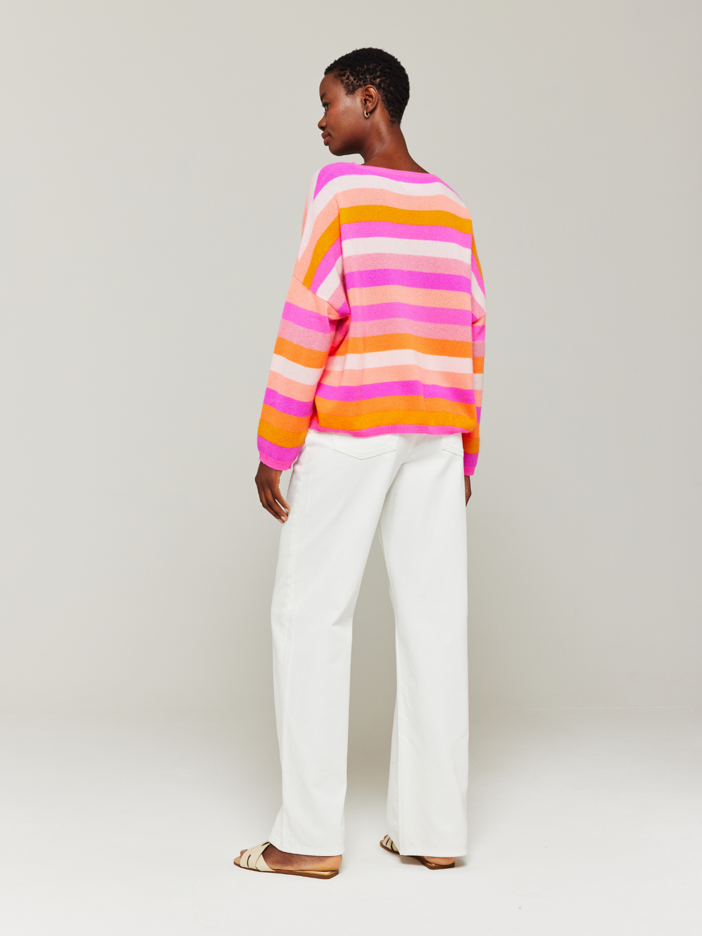 Doris Stripe Cashmere Jumper