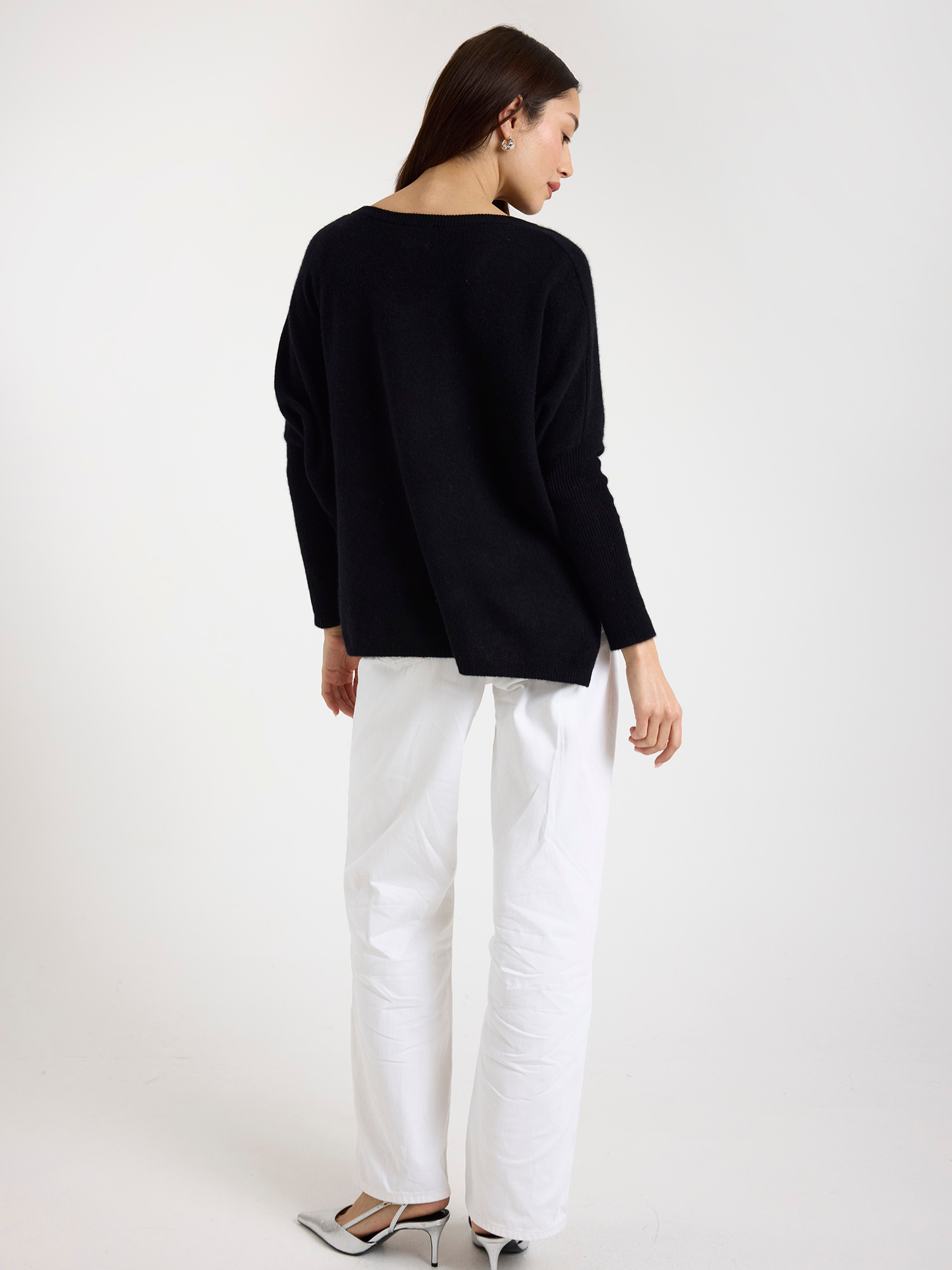 Charlotte Cashmere V Neck Jumper