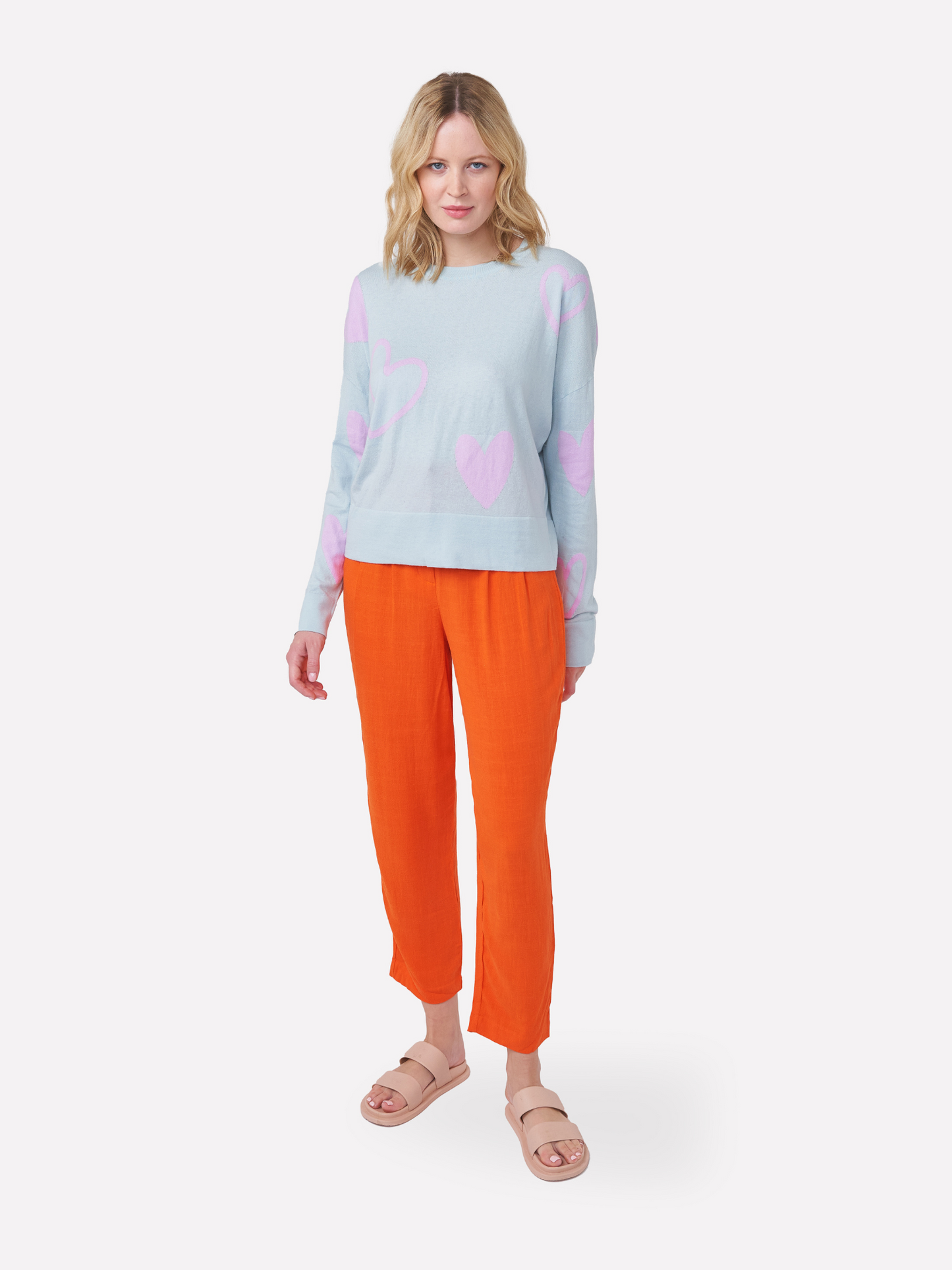 Heart Victory Crew Neck Jumper