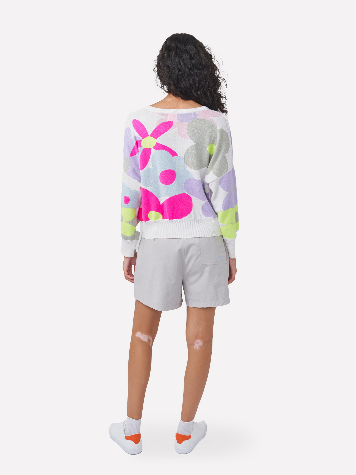 Floral Crew Neck Jumper