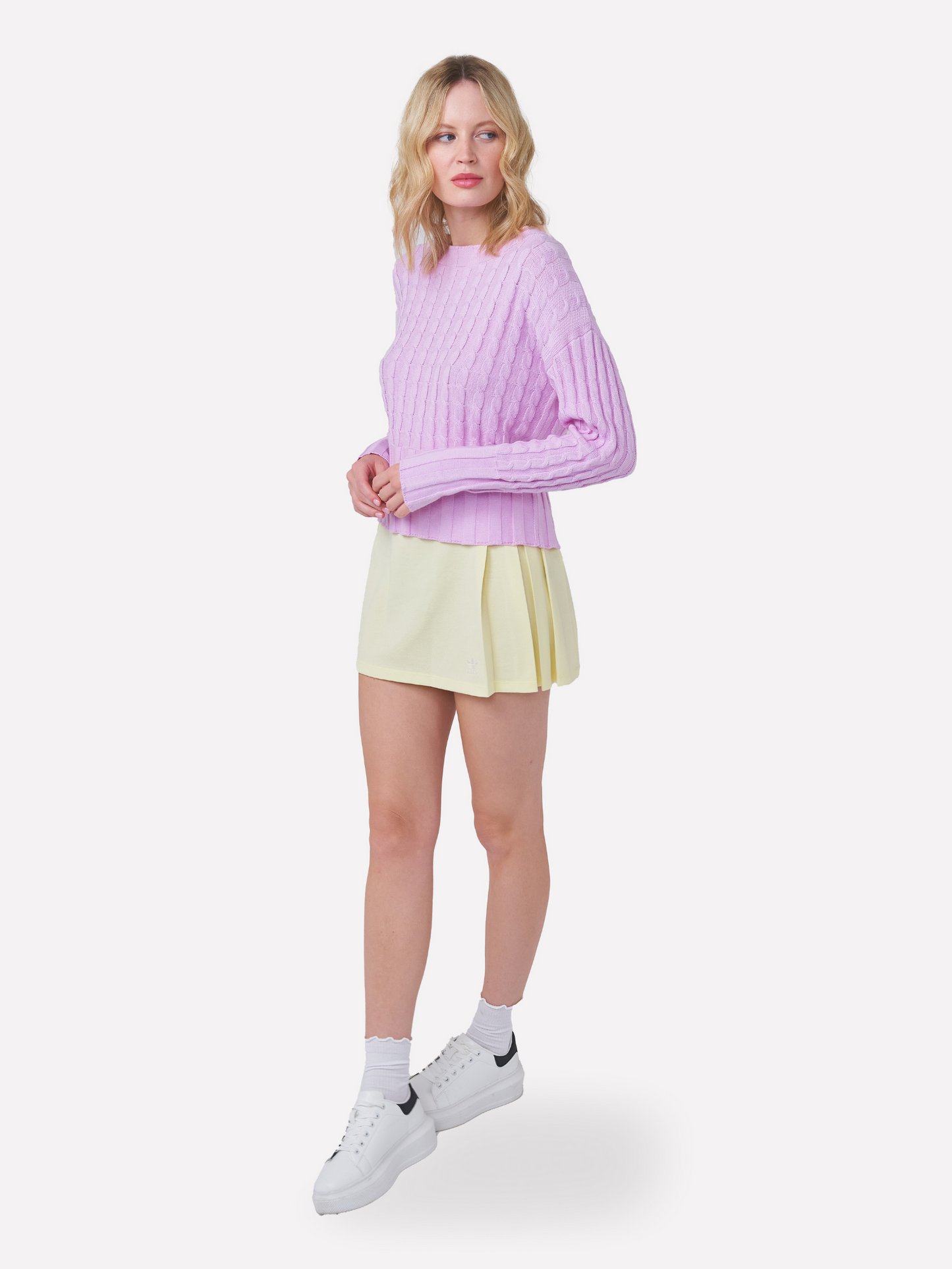 Cable Crew Neck Jumper