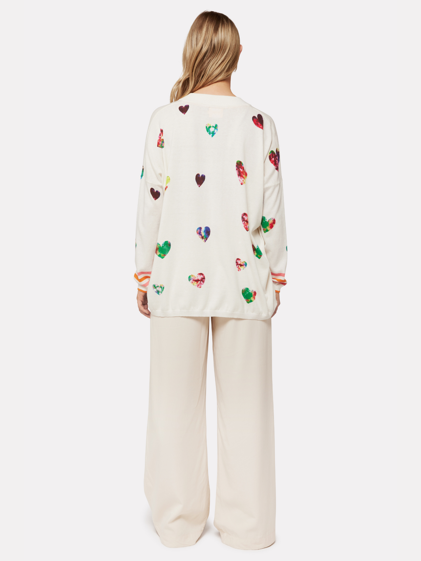 Pointelle Classic Crew Neck Jumper