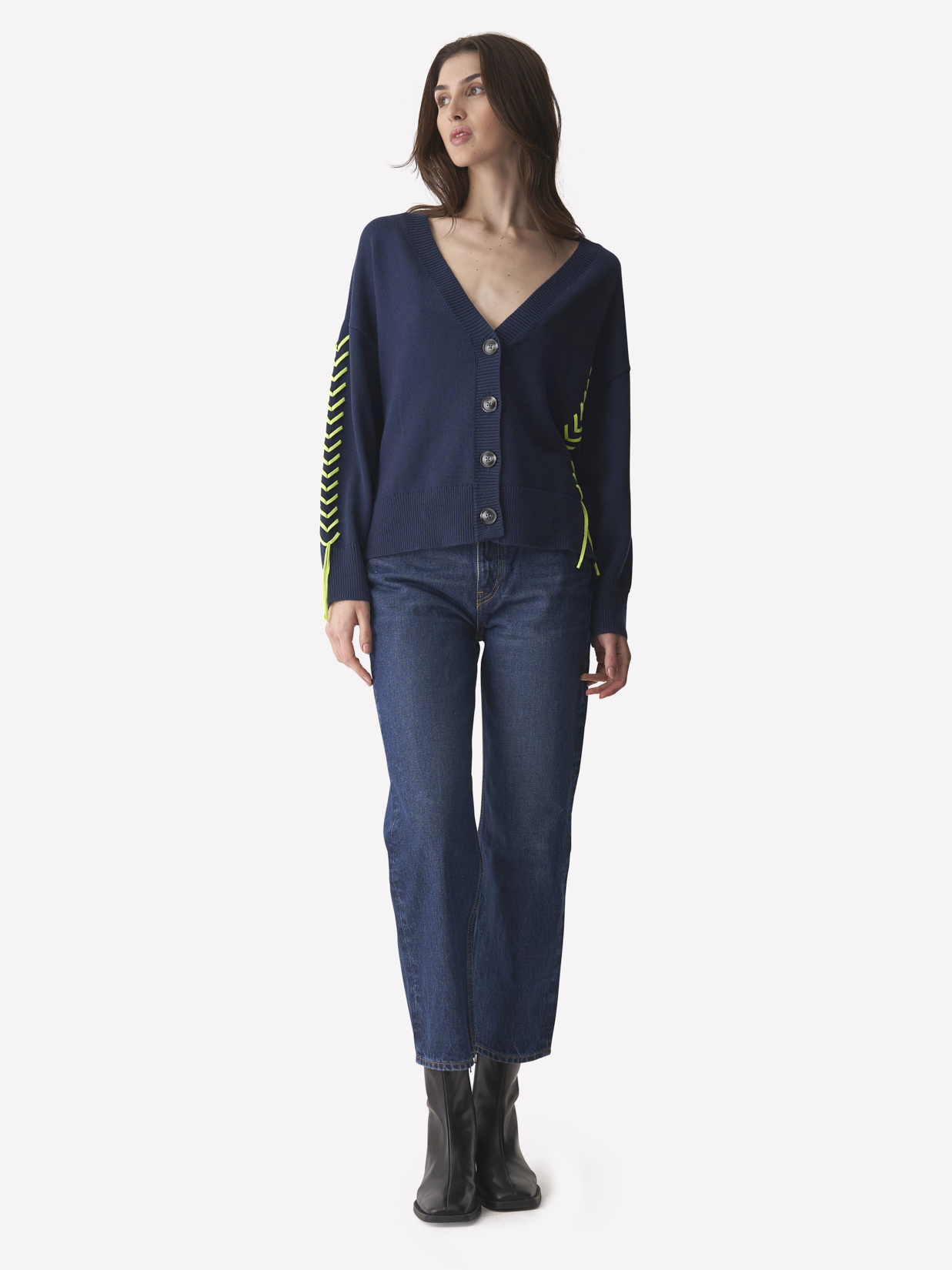 PRESLEY PLAIT CARDI
