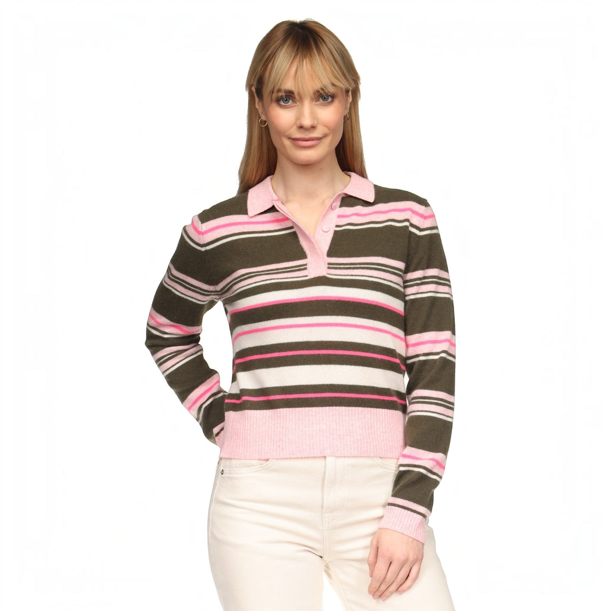 SLIM FIT STRIPEY POLO