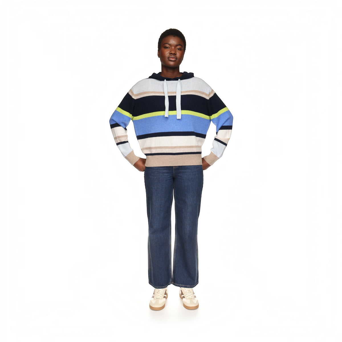 STRIPED HOODIE
