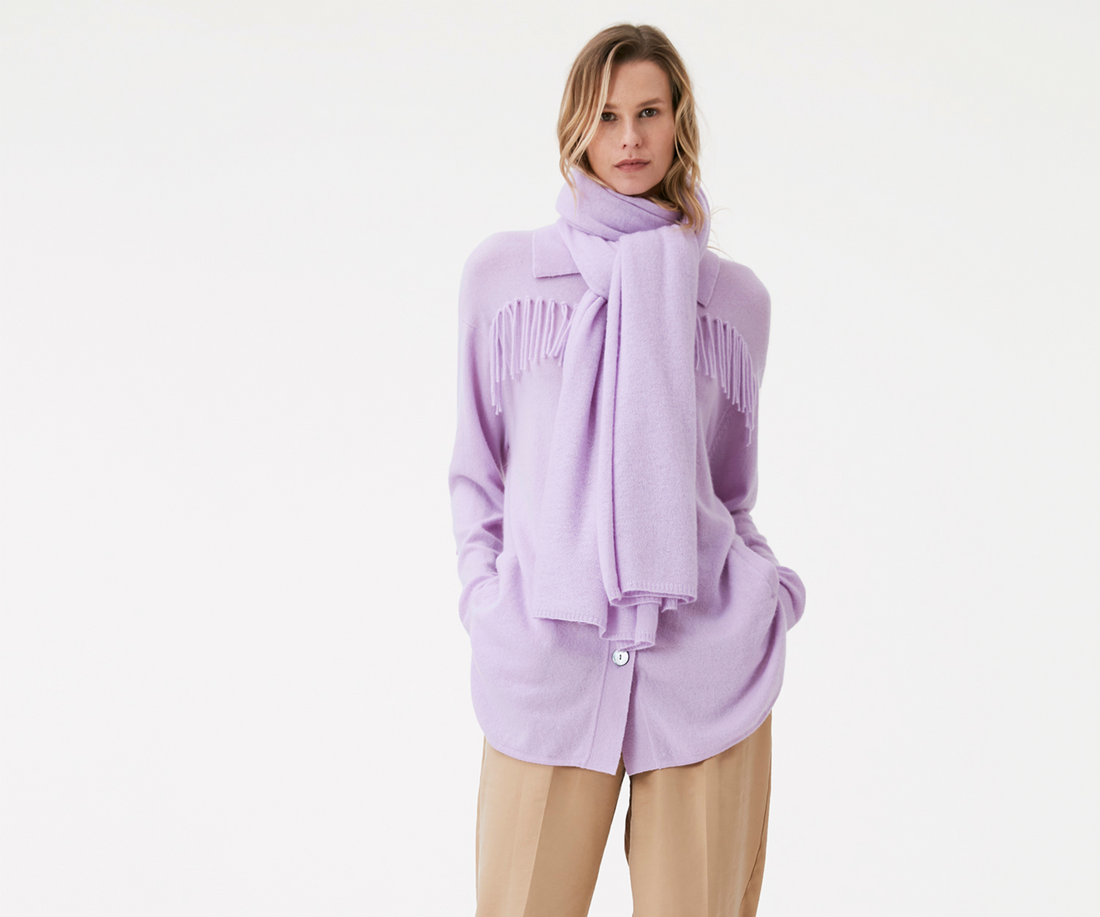 Pantone Colour of the Year: how to wear colourful cashmere