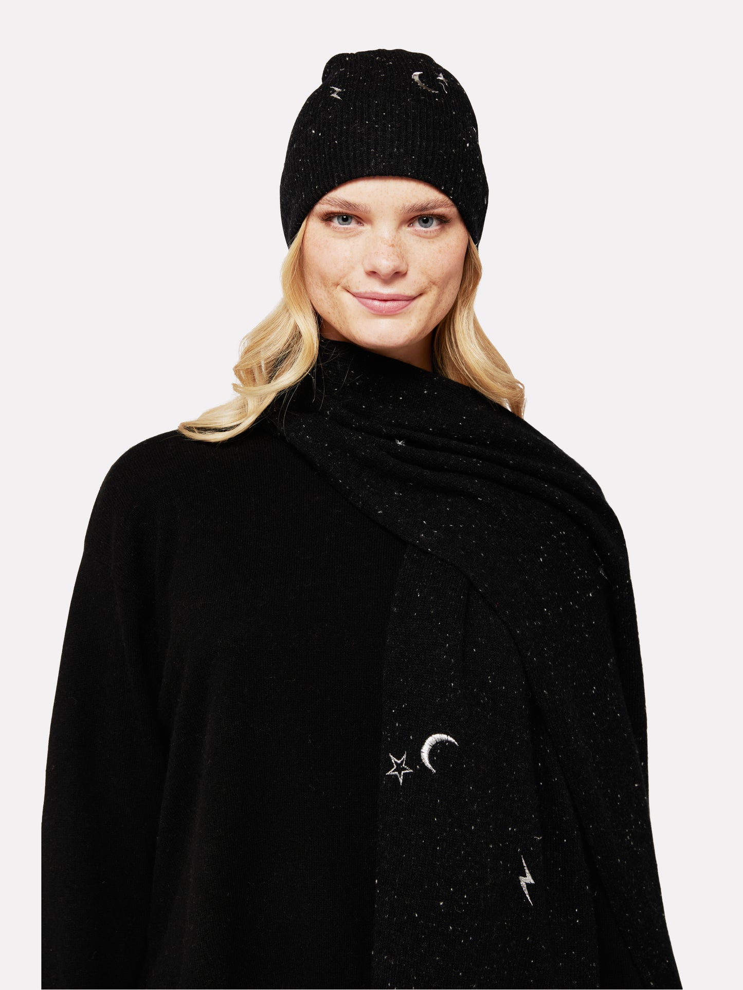 Midnight Sky Cashmere Hat