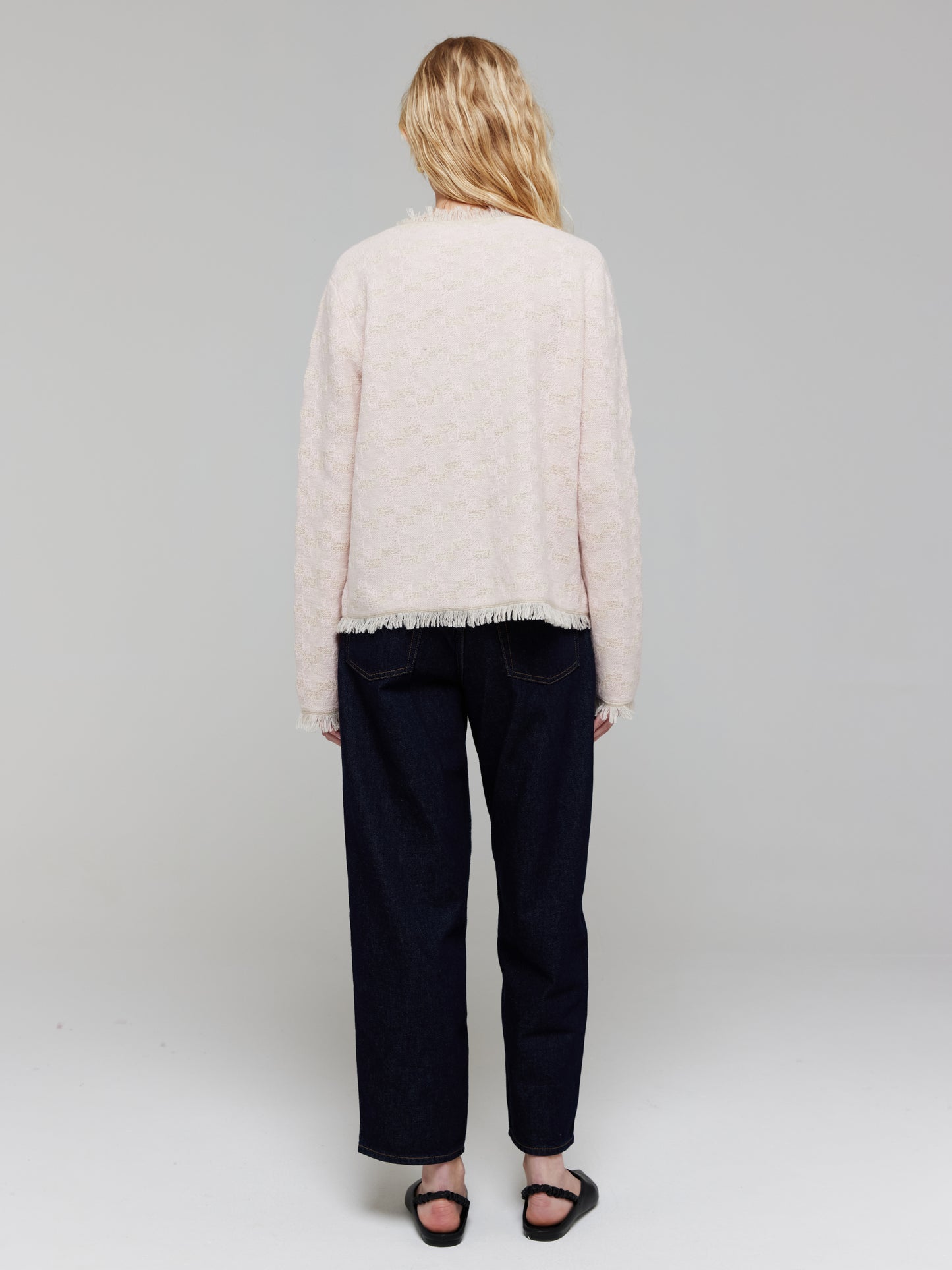 Gabriella Woven Cashmere Jacket