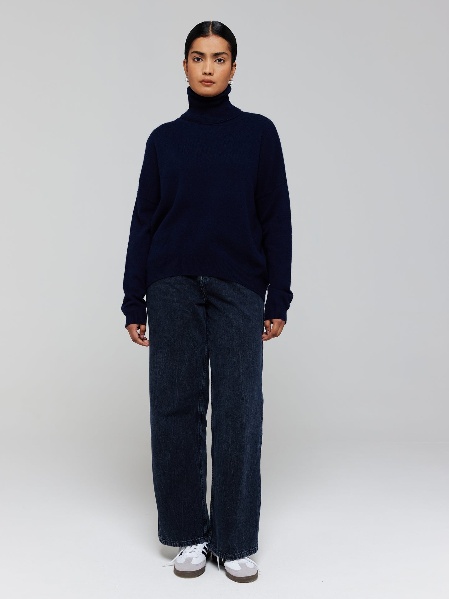 Susie Cashmere Roll Neck