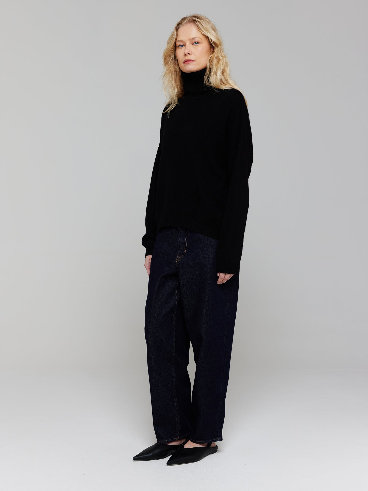 Susie Cashmere Roll Neck