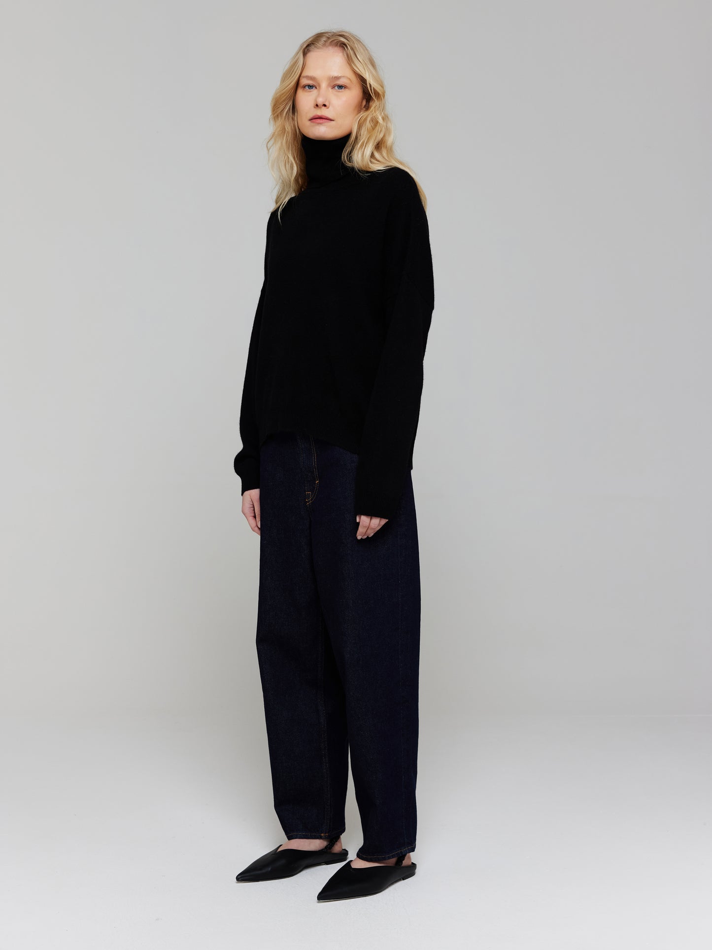 Susie Cashmere Roll Neck