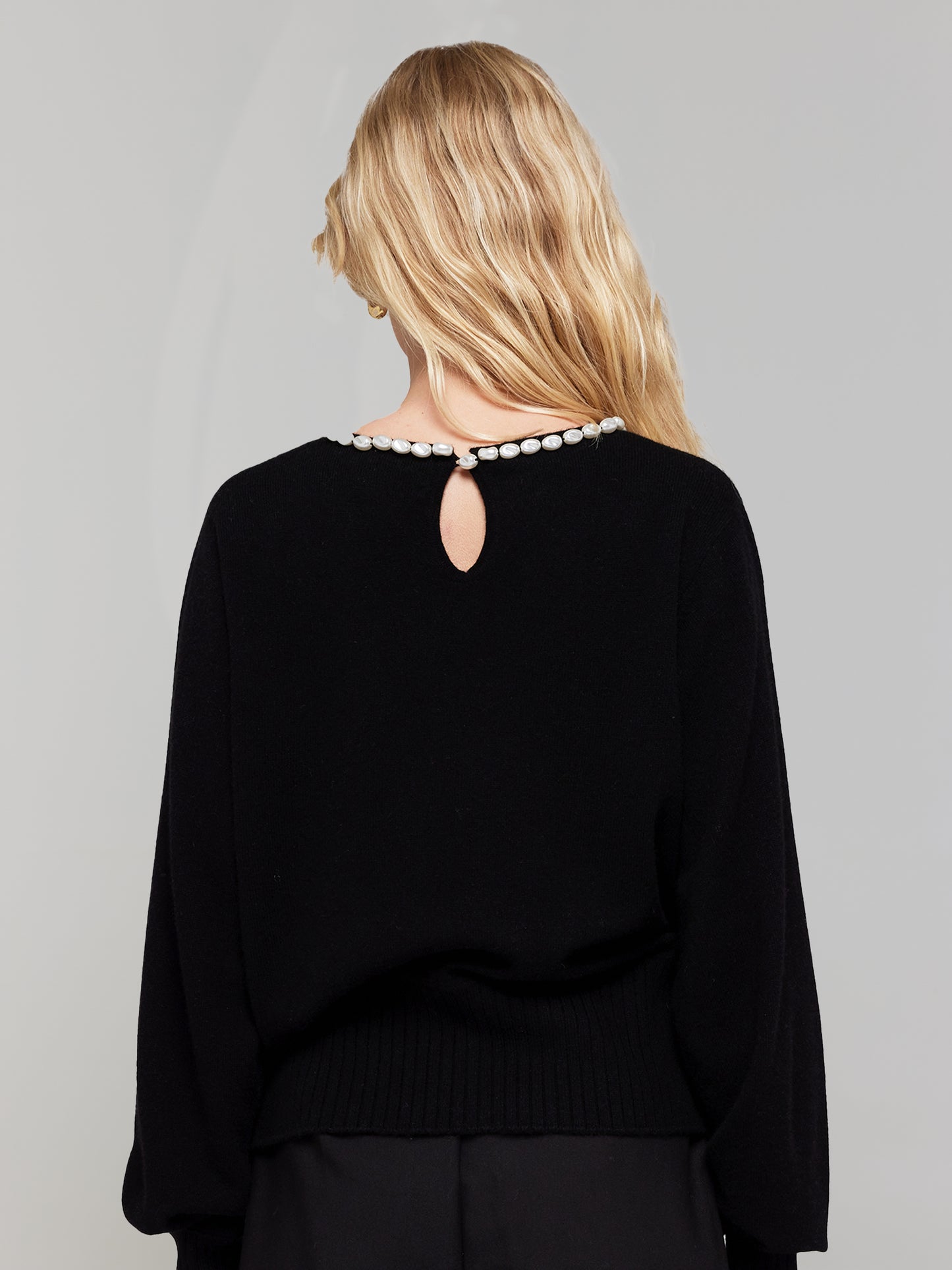 Pearl Cashmere Round Neck