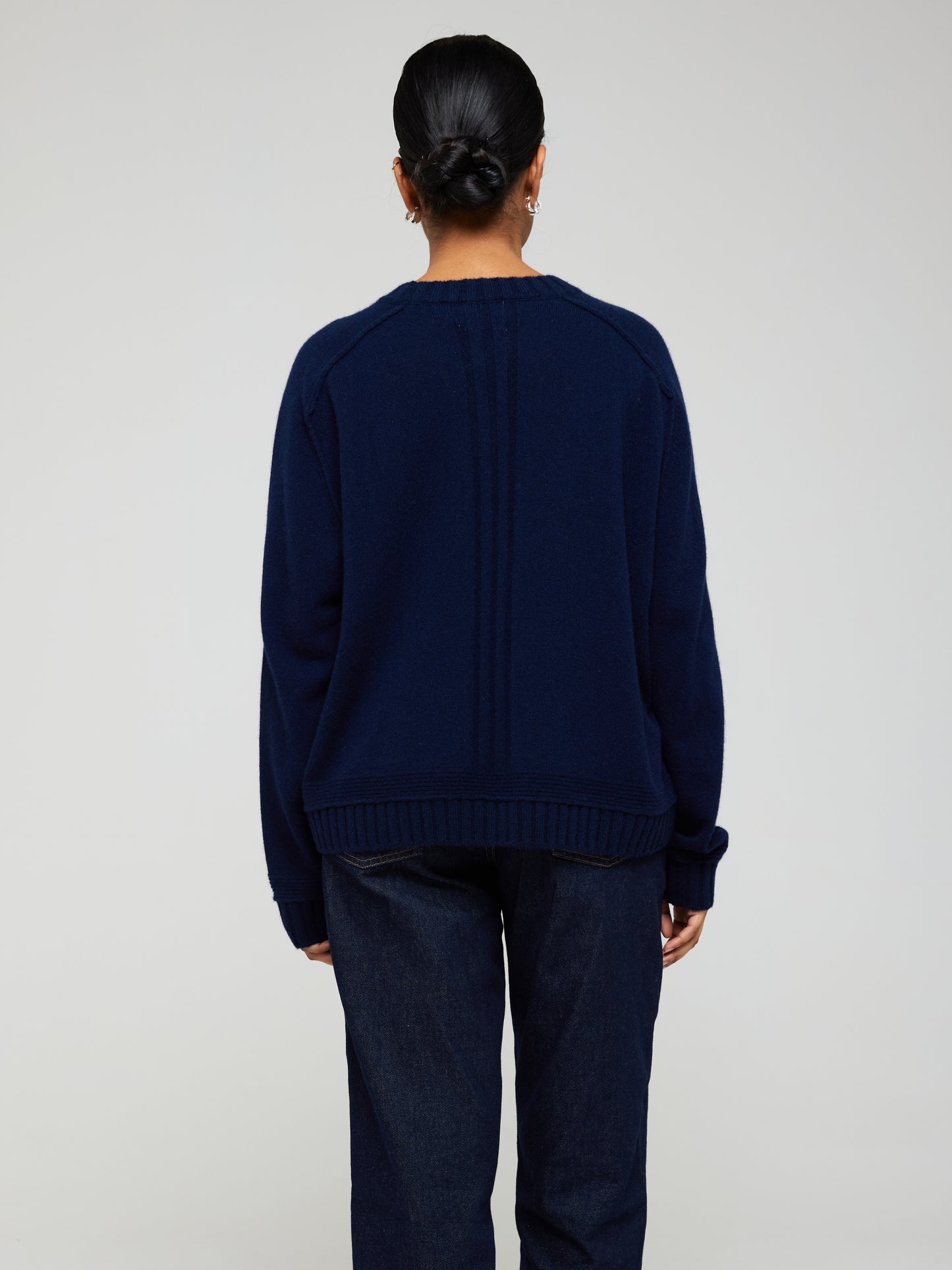 Bonnie Boxy Cashmere Crew Neck