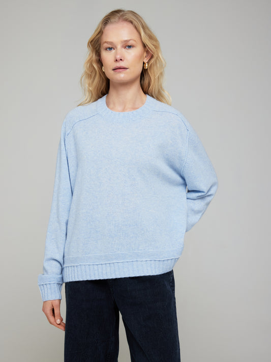 Bonnie Boxy Cashmere Crew Neck