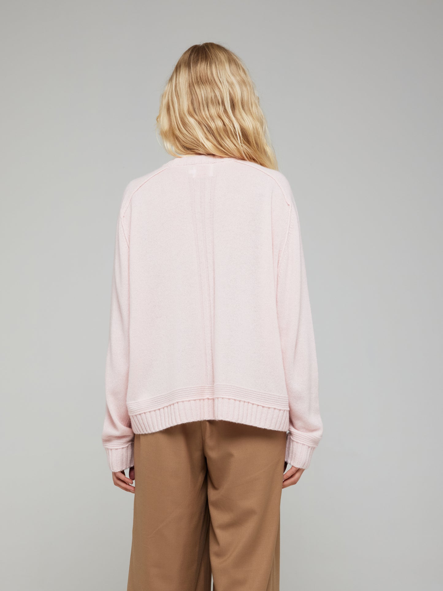 Bonnie Boxy Cashmere Crew Neck