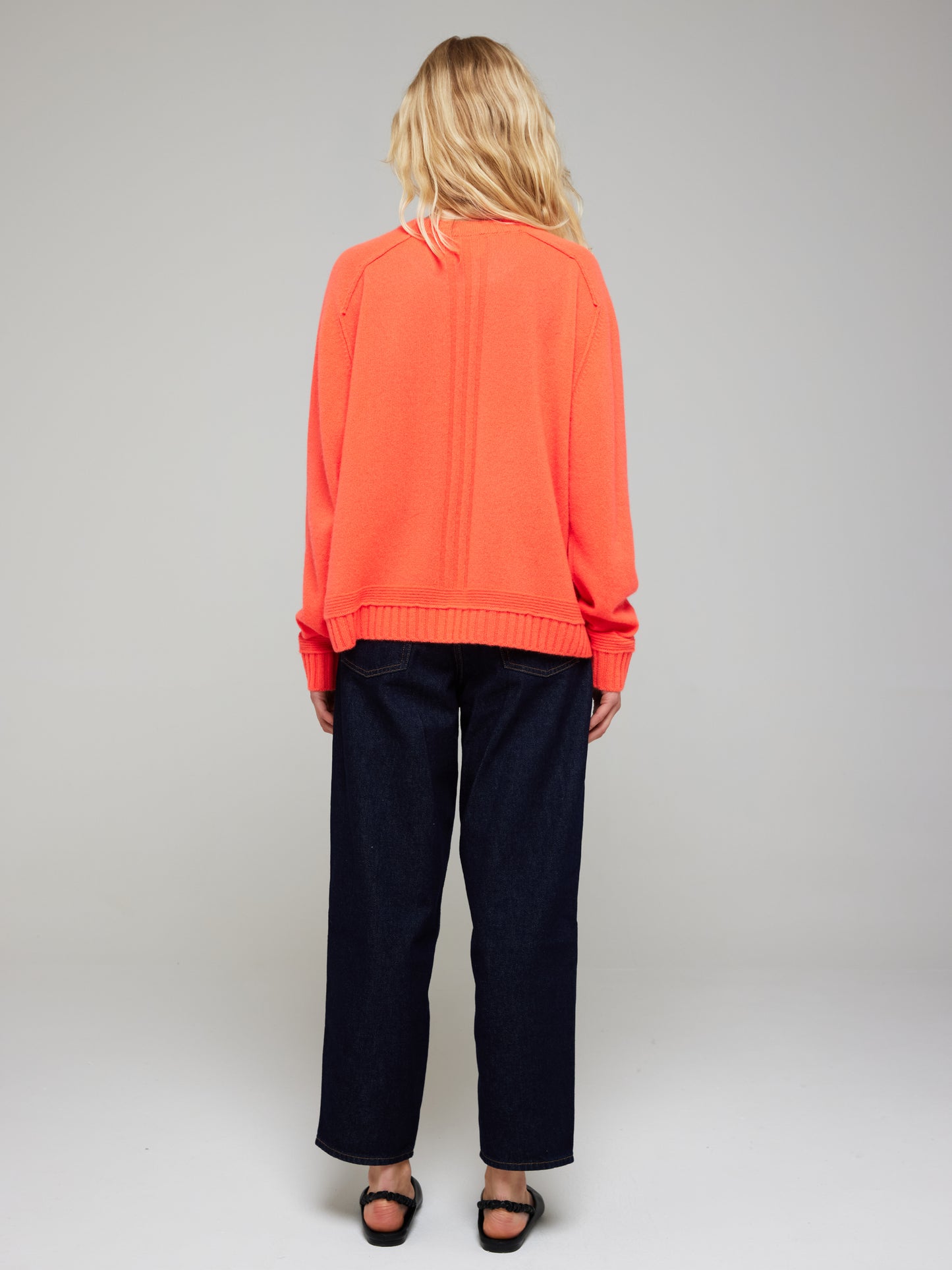 Bonnie Boxy Cashmere Crew Neck