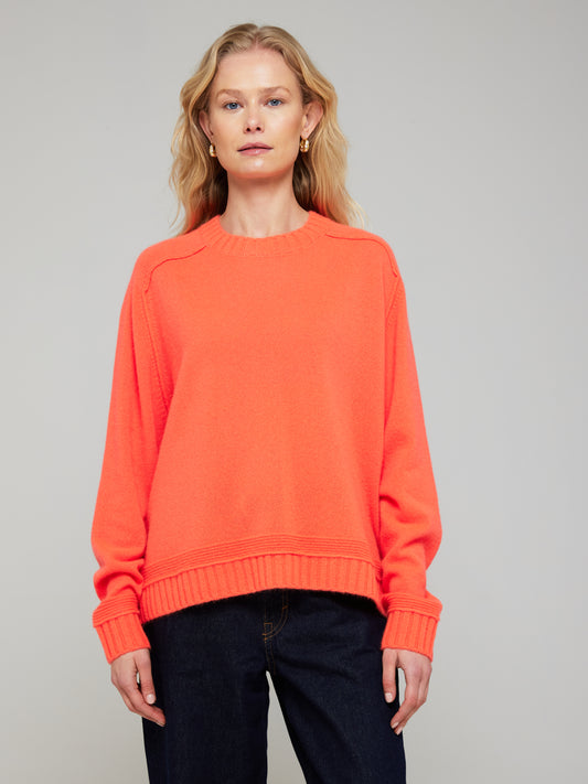 Bonnie Boxy Cashmere Crew Neck