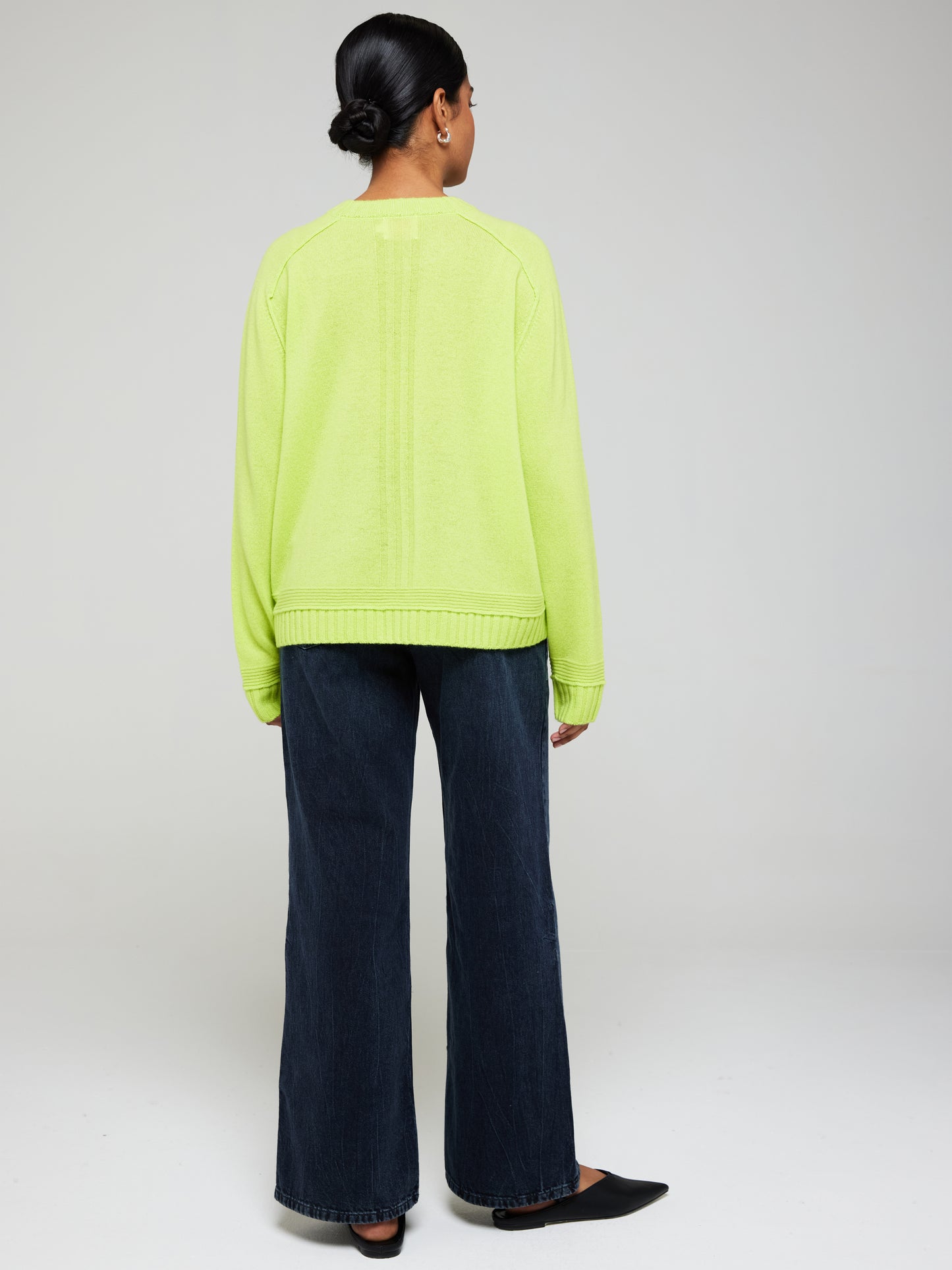 Bonnie Boxy Cashmere Crew Neck