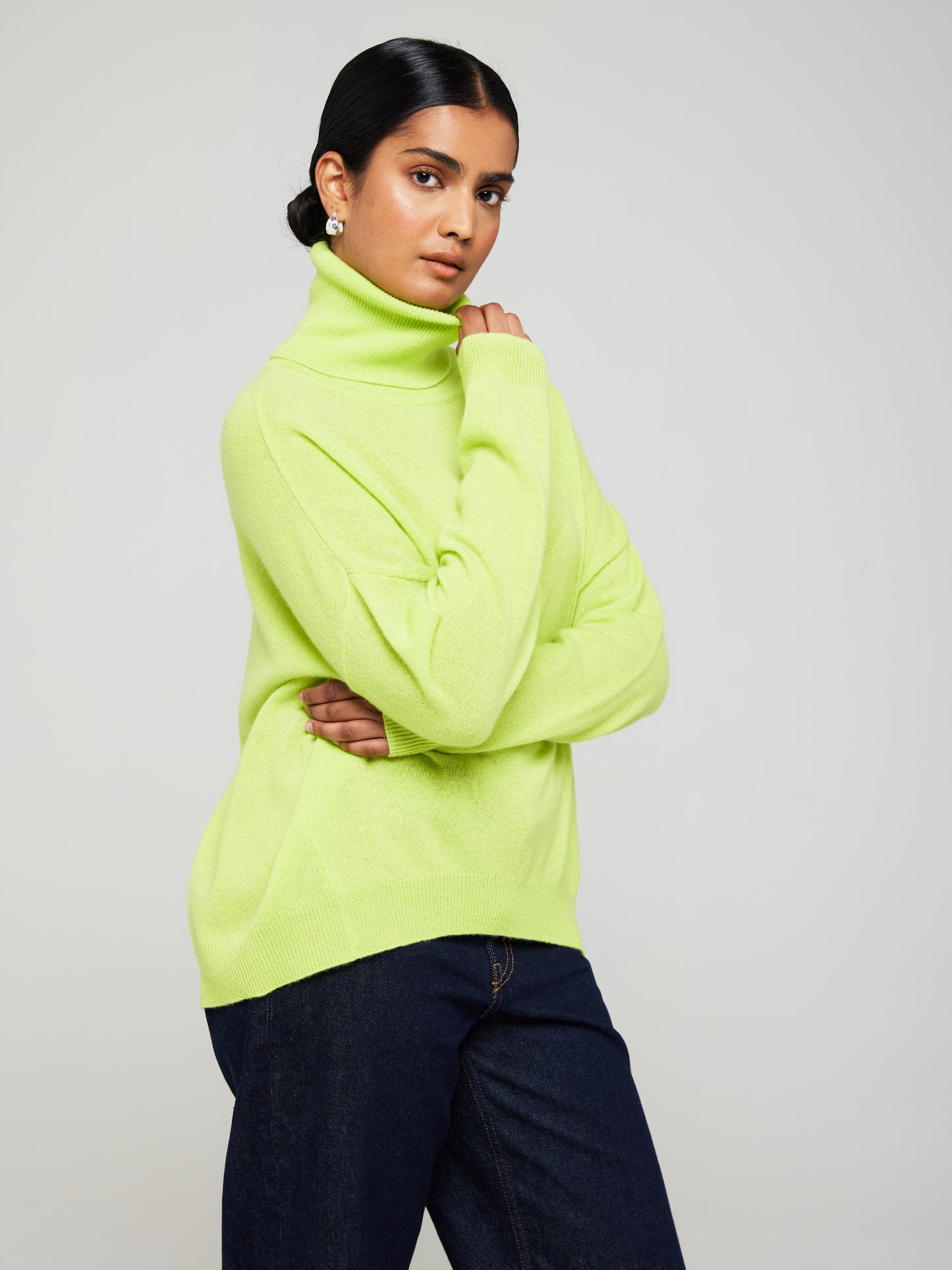 Susie Cashmere Roll Neck