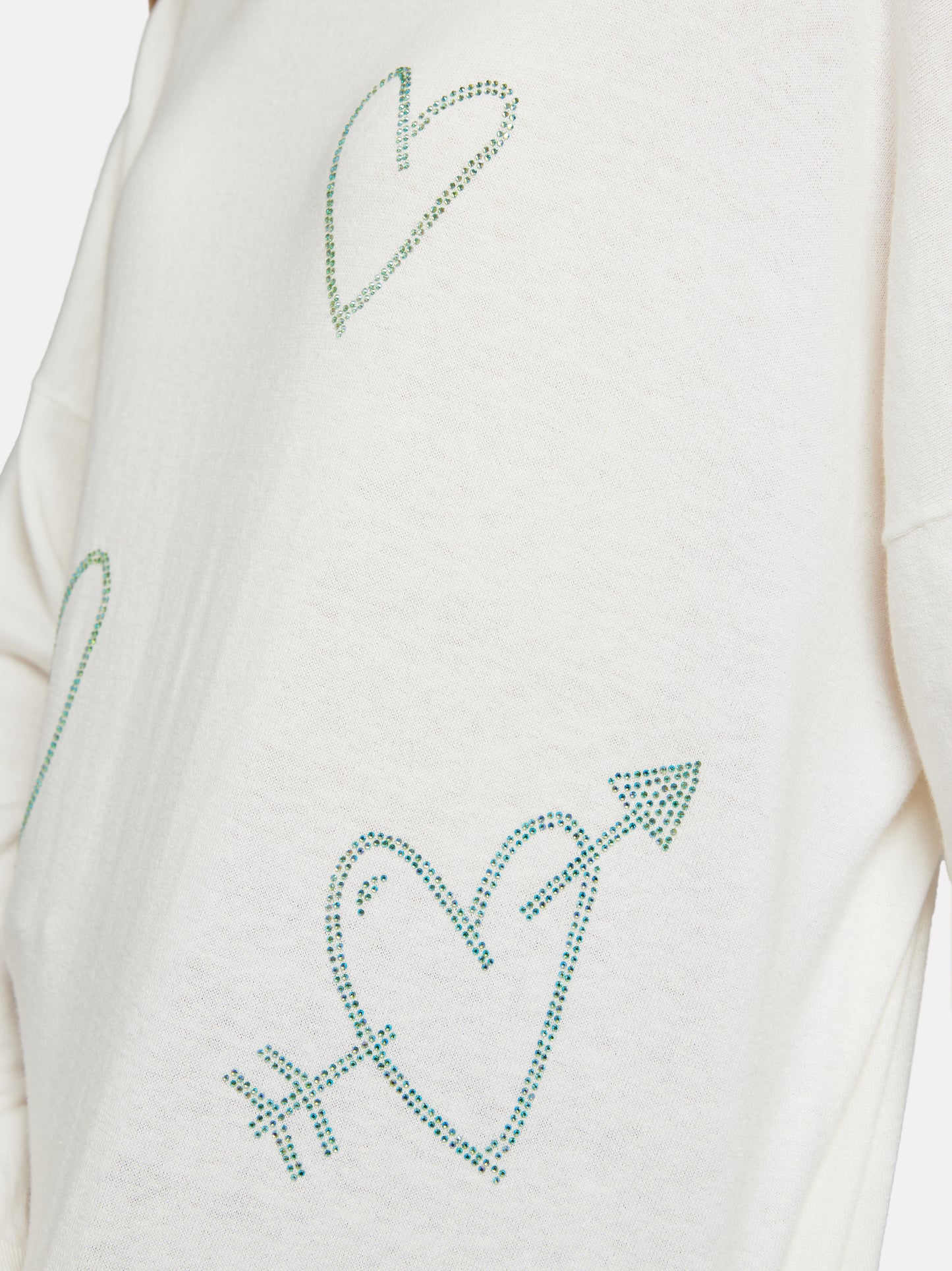 Heart Hot Fix Jumper