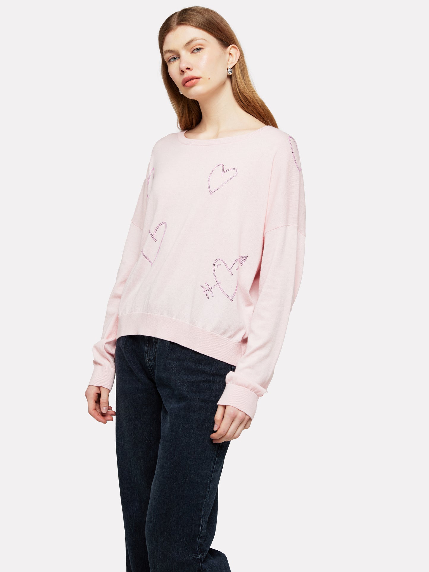 Heart Hot Fix Jumper