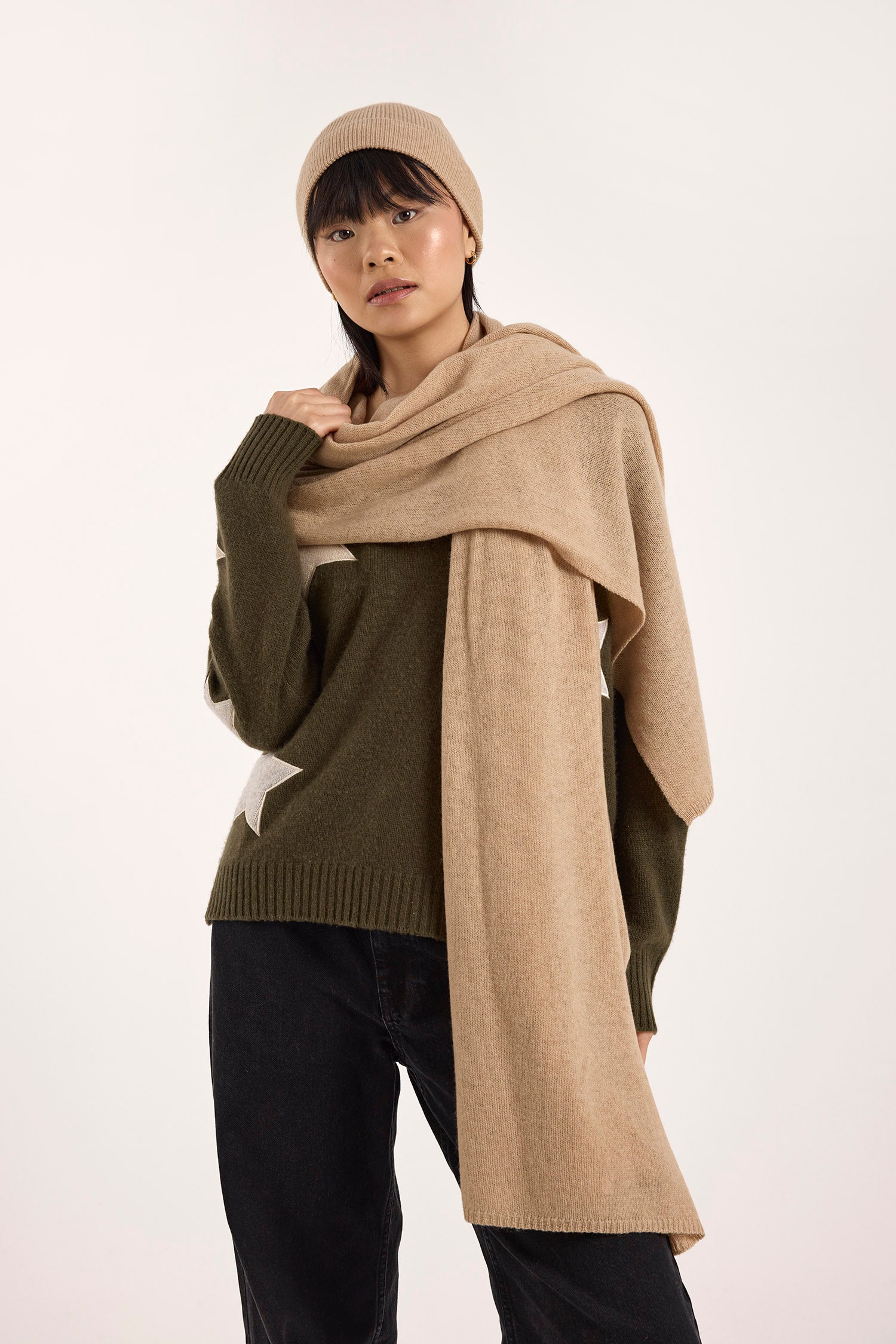 The London Cashmere Travel Wrap