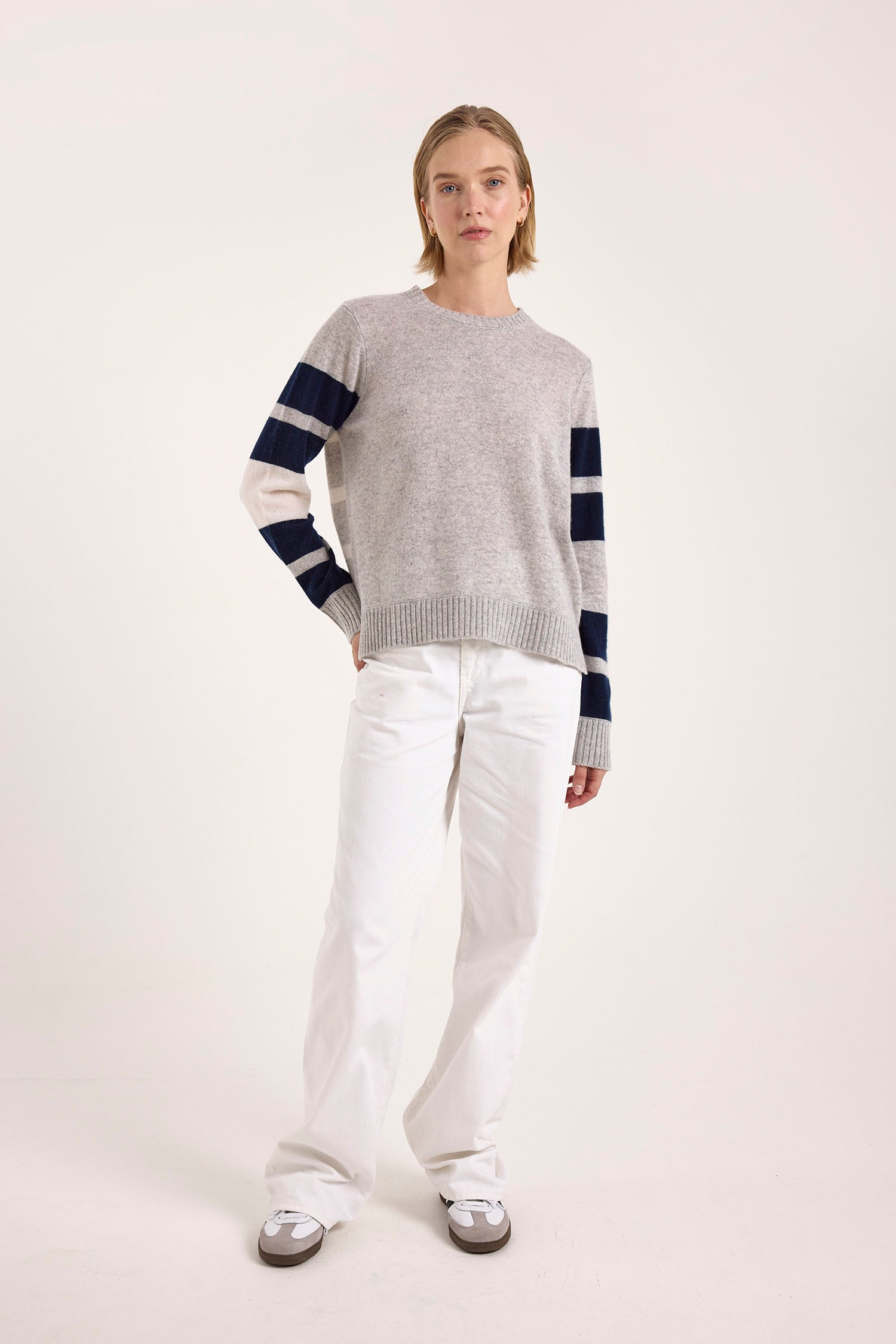 IRREGULAR STRIPE MAYA CREW