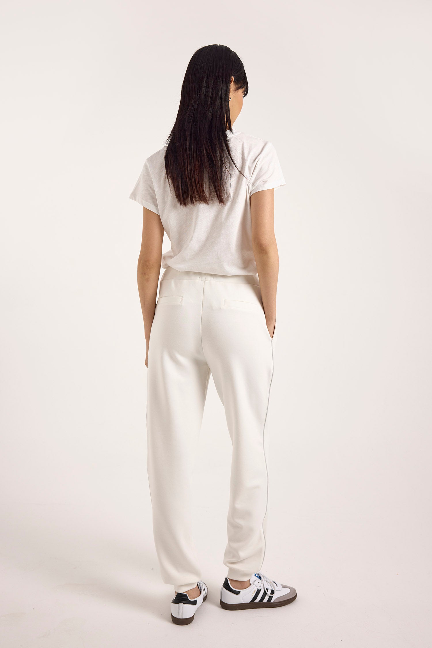 PIPING DETAIL CUFFED JOGGER
