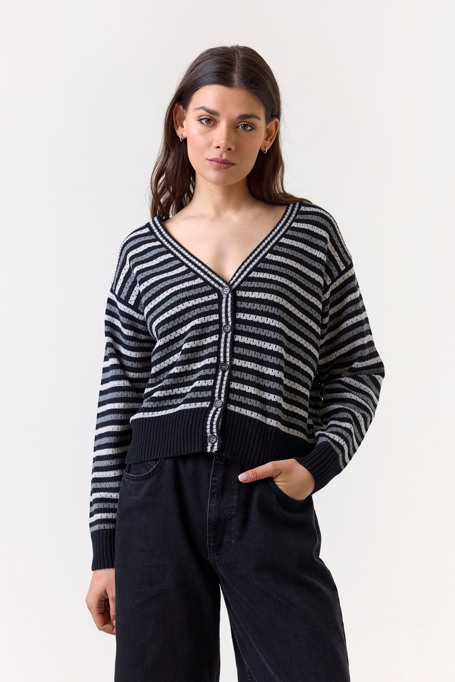 Pamilla Stripe Cardigan
