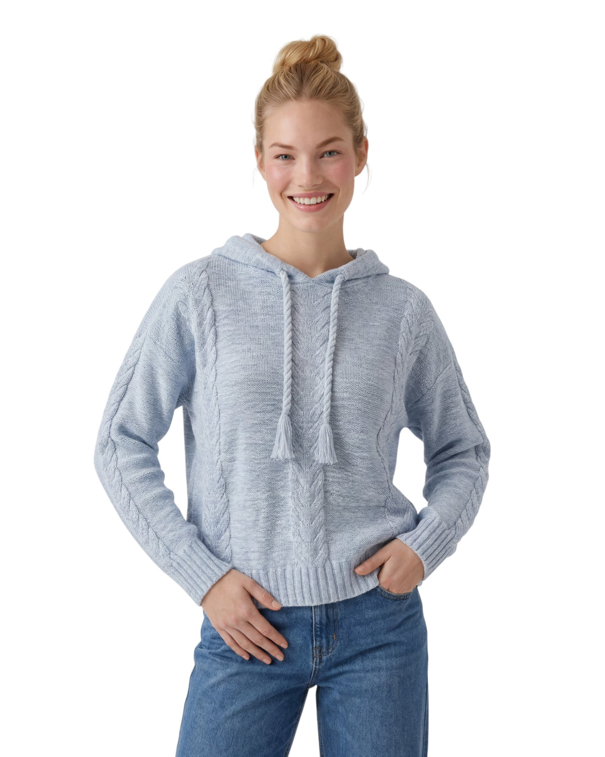 WILLOW CABLE HOODIE