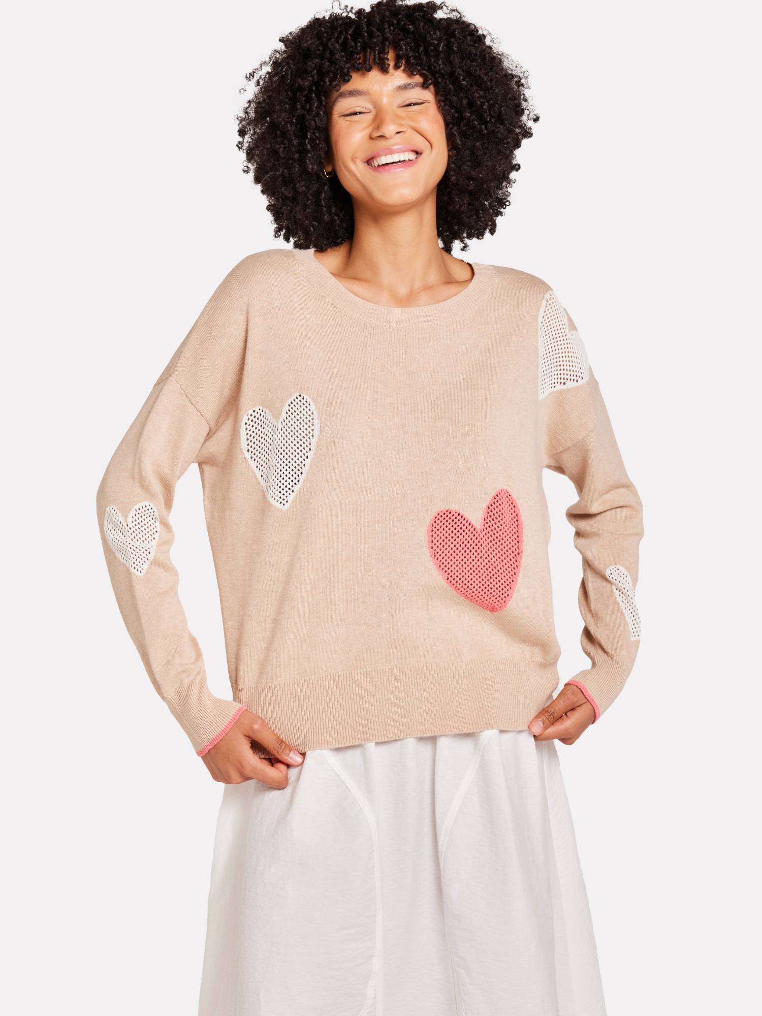 Quirky Heart Jumper