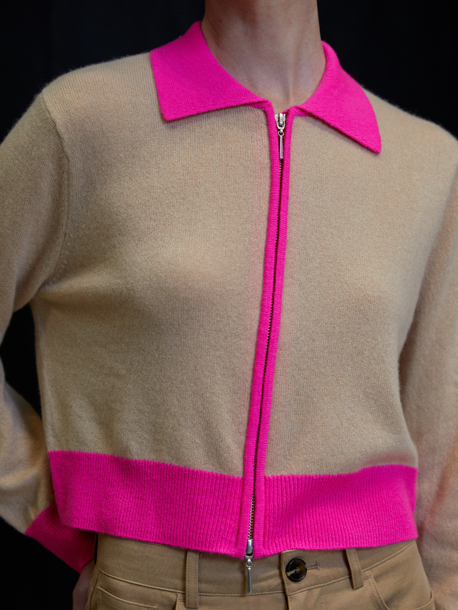 Katy Colour Pop Cashmere Jacket
