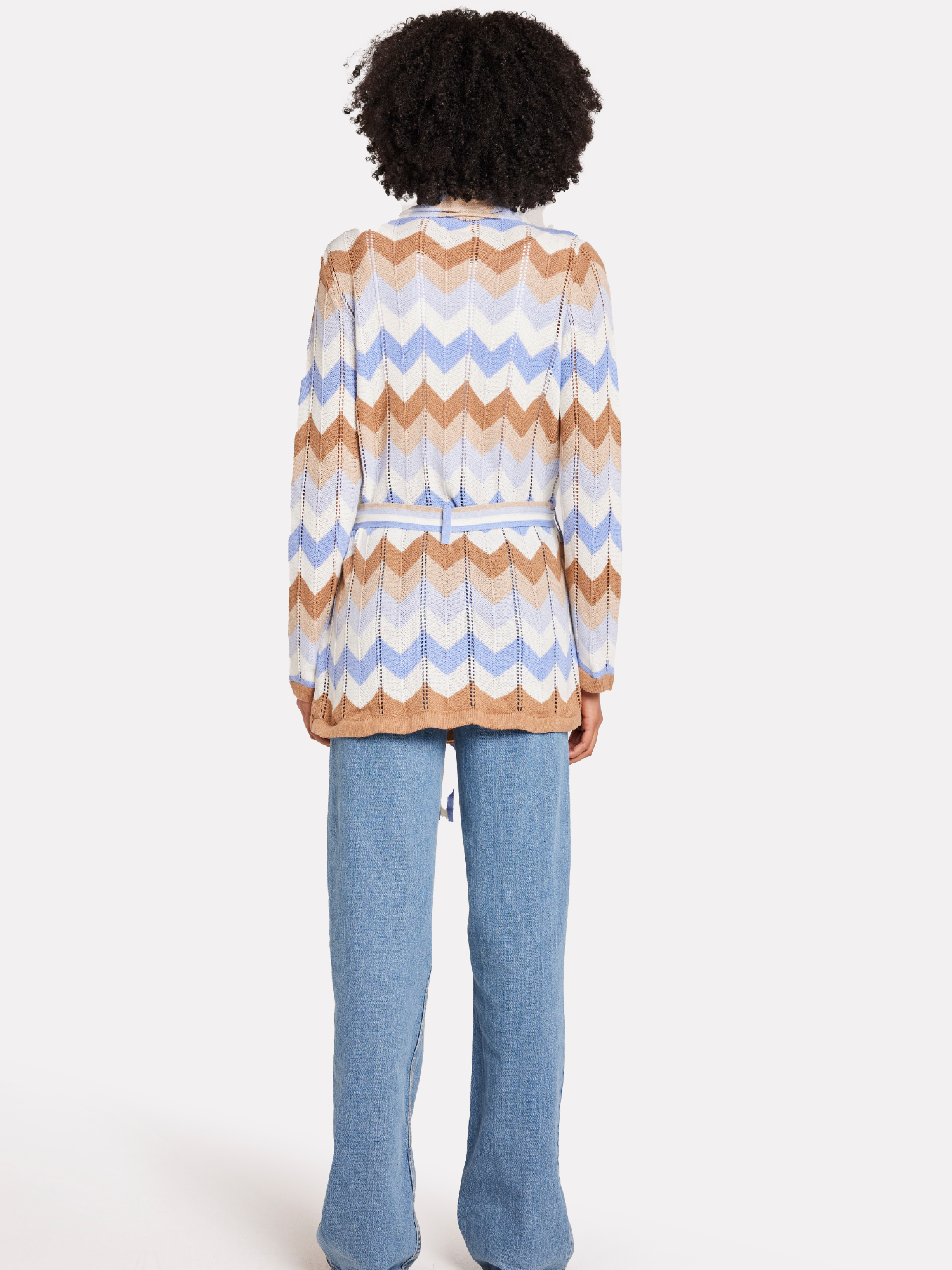 Chevron Wrap Cardigan