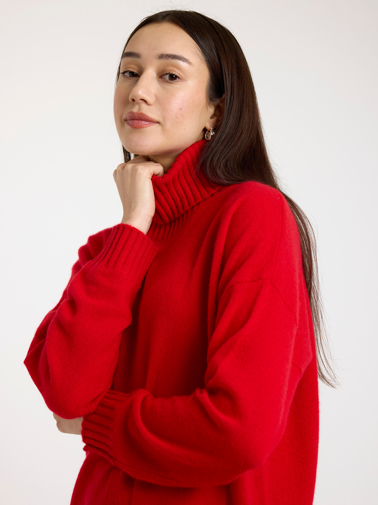 Pippin Cashmere Roll Neck Jumper